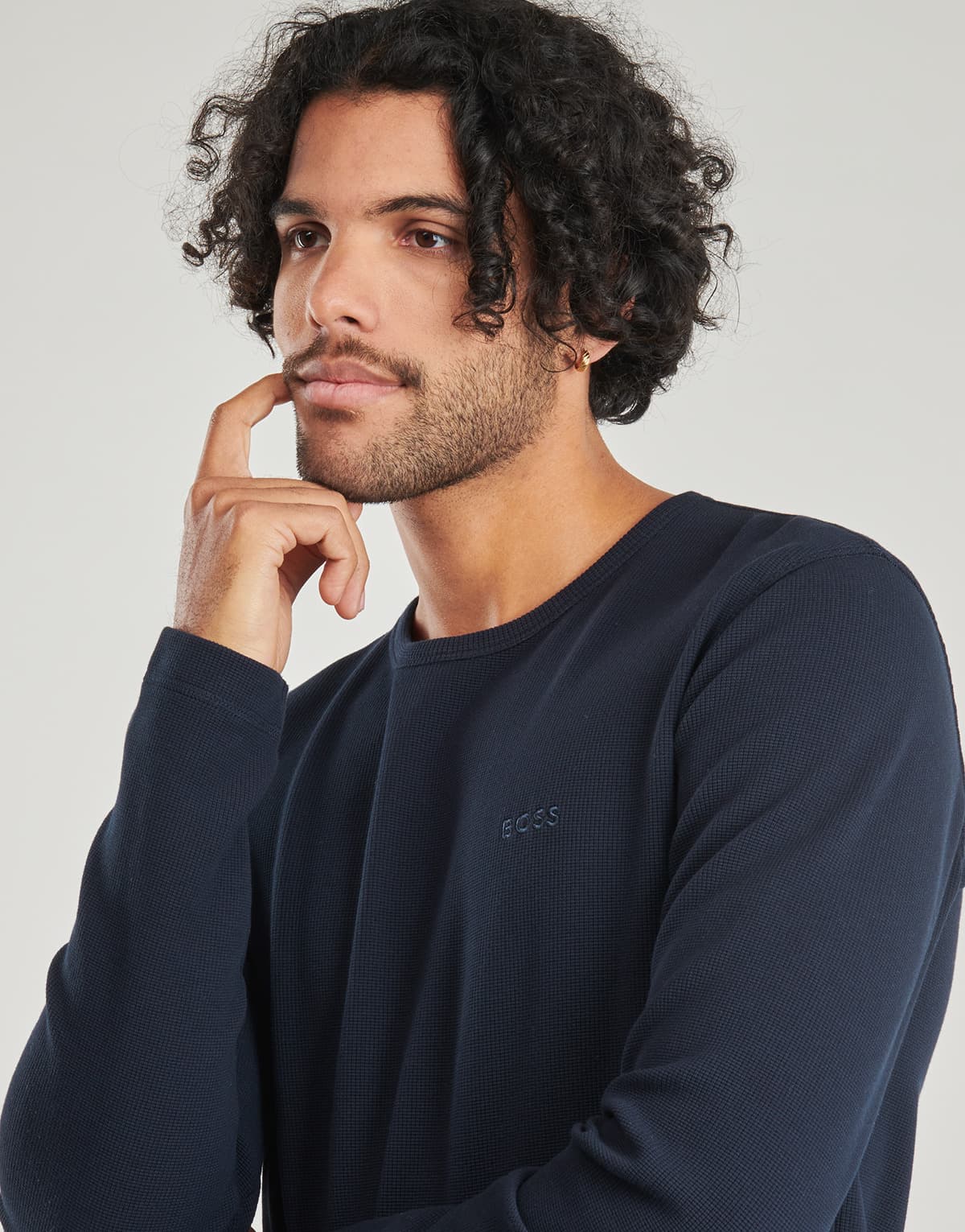 Men's T-Shirts BOSS Blue