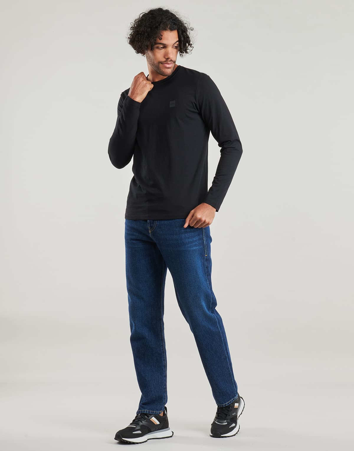 Men's T-Shirts BOSS Black