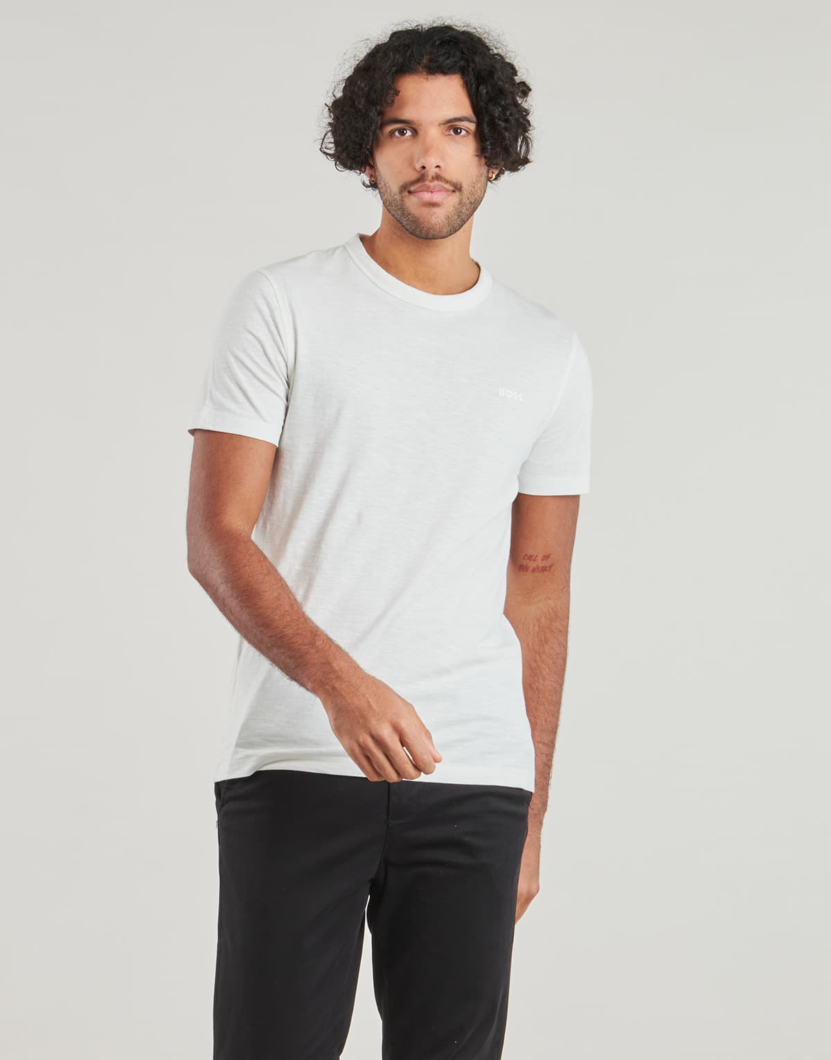 Men's T-Shirts BOSS White