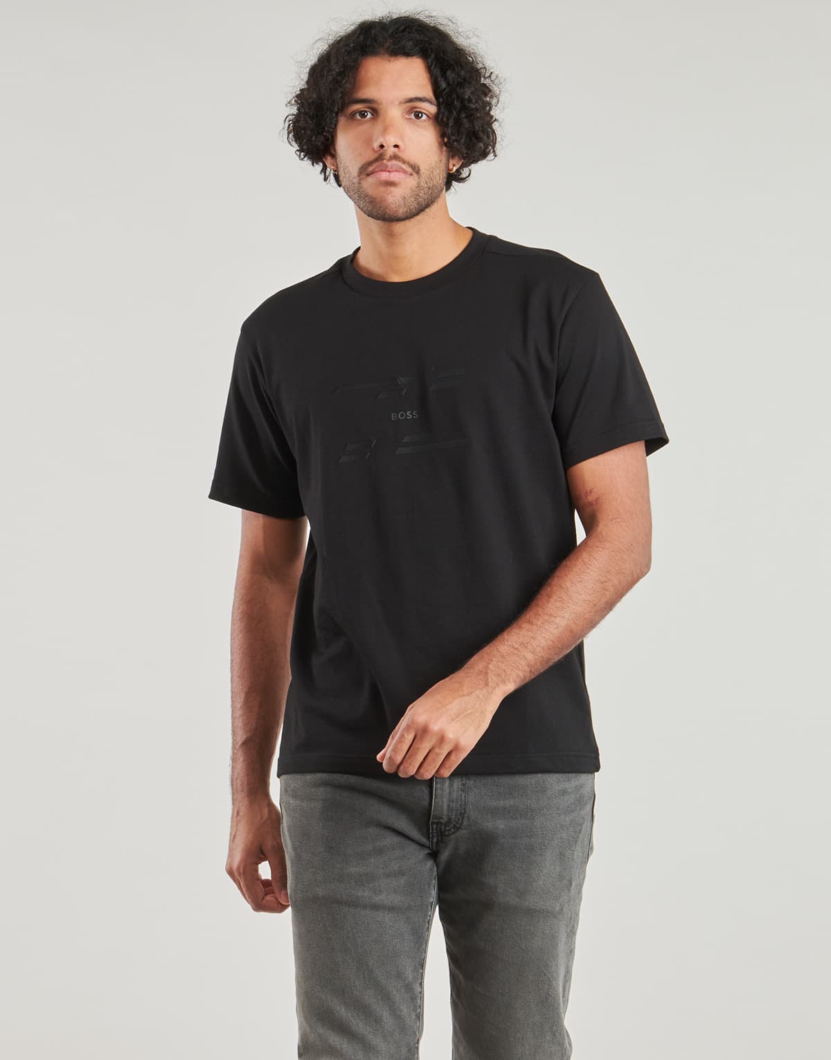 Men's T-Shirts BOSS Black