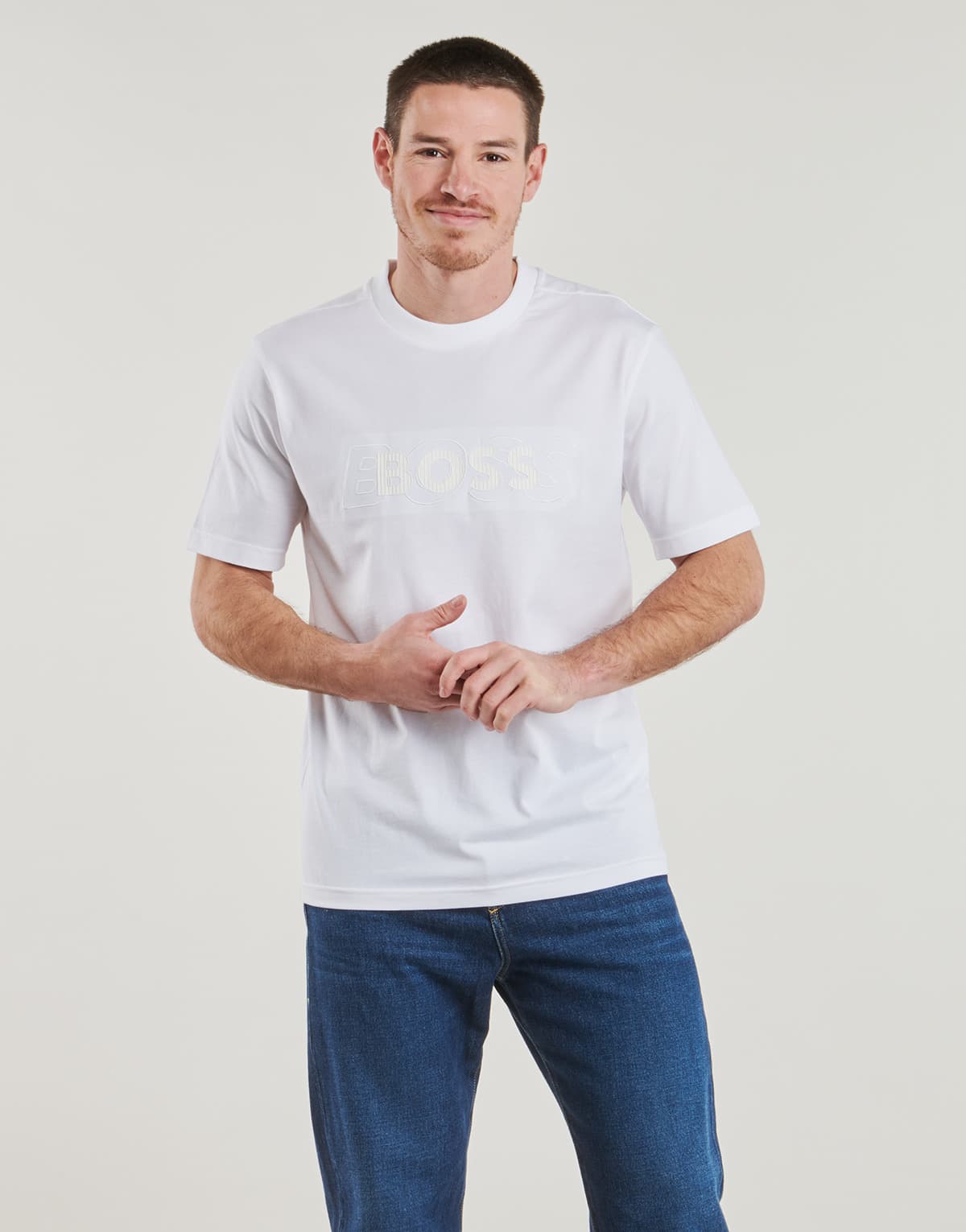 Men's T-Shirts BOSS White