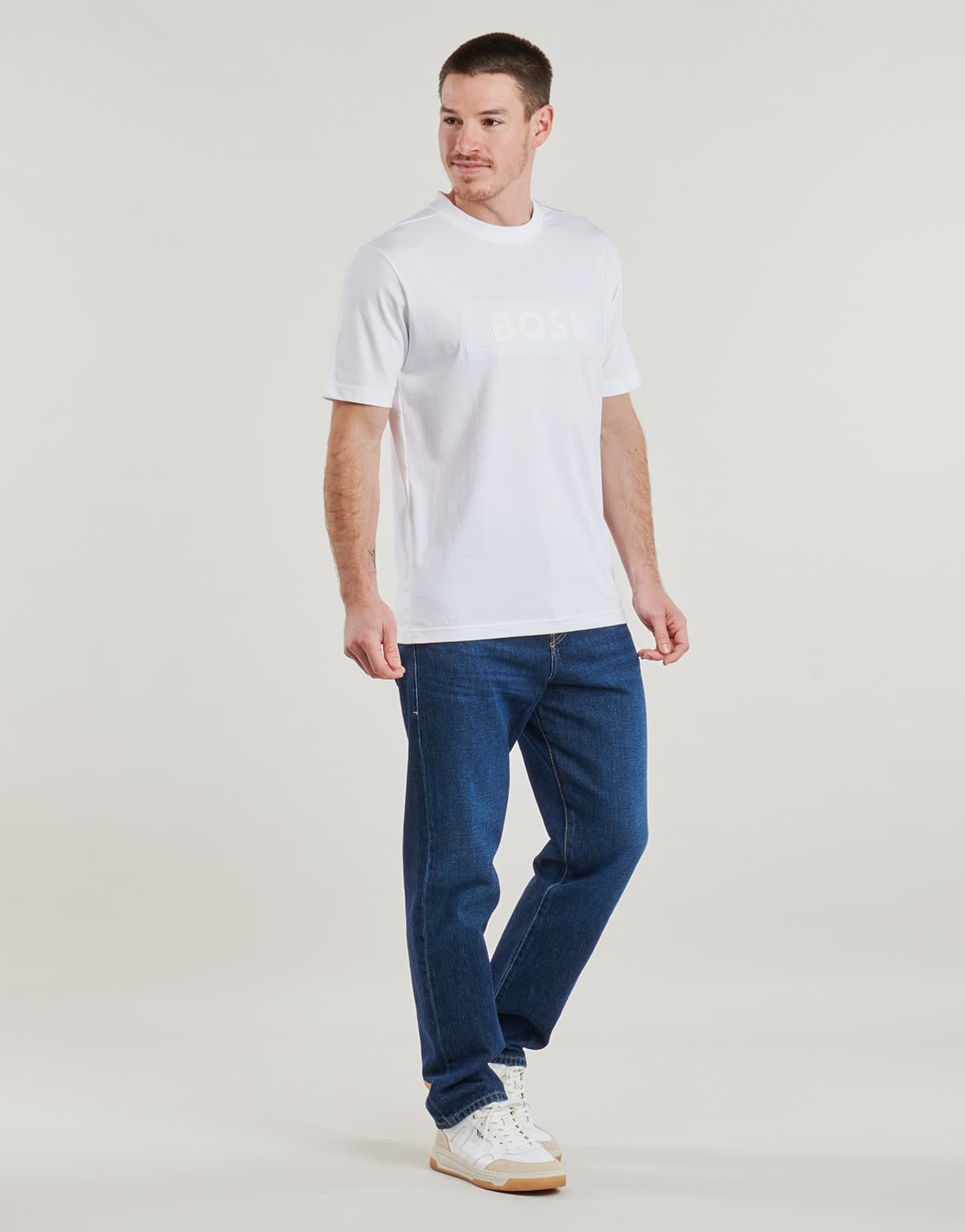 Men's T-Shirts BOSS White