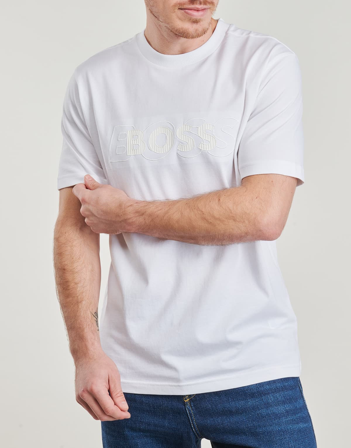 Men's T-Shirts BOSS White