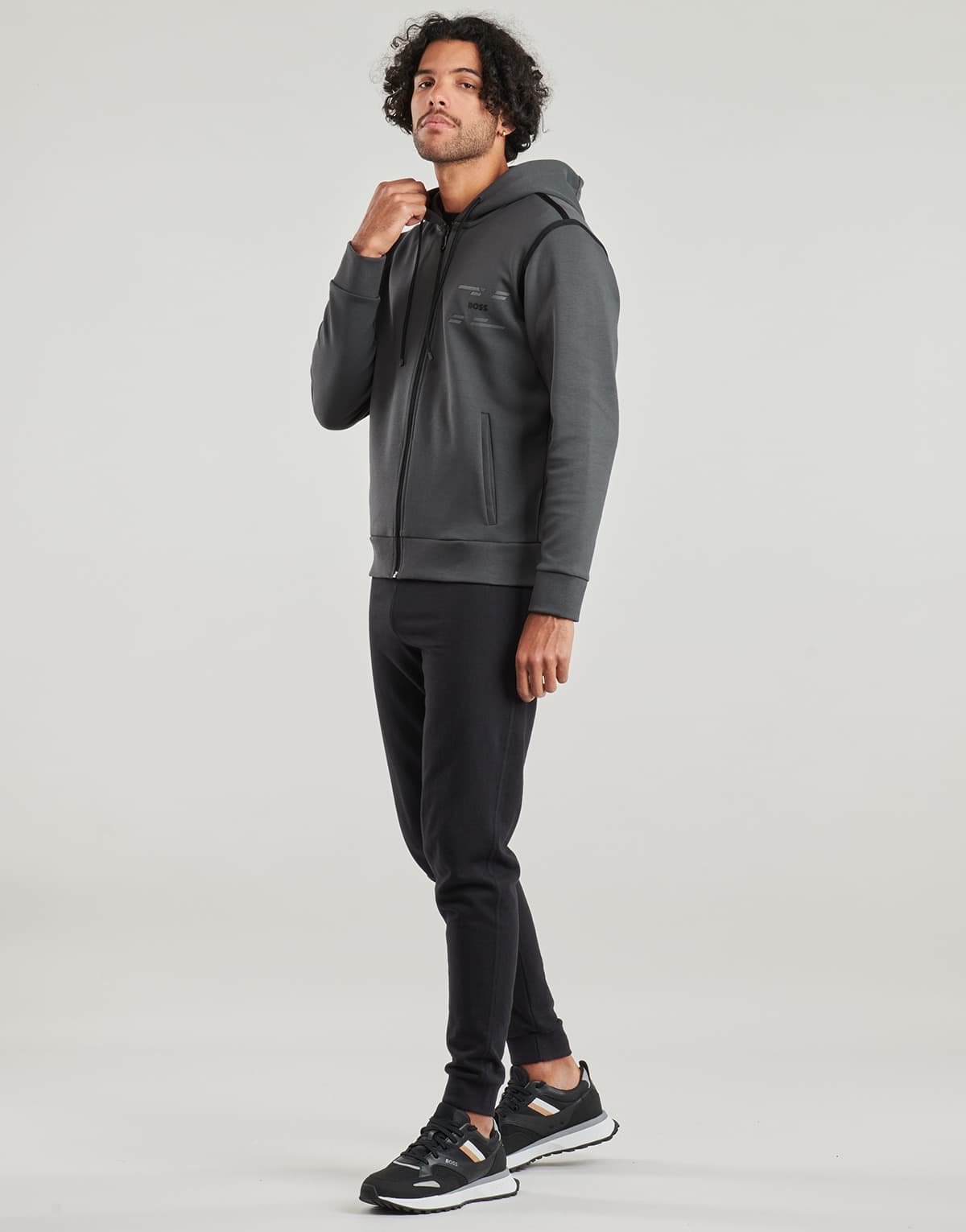 Men's Sweatshirts BOSS Gray