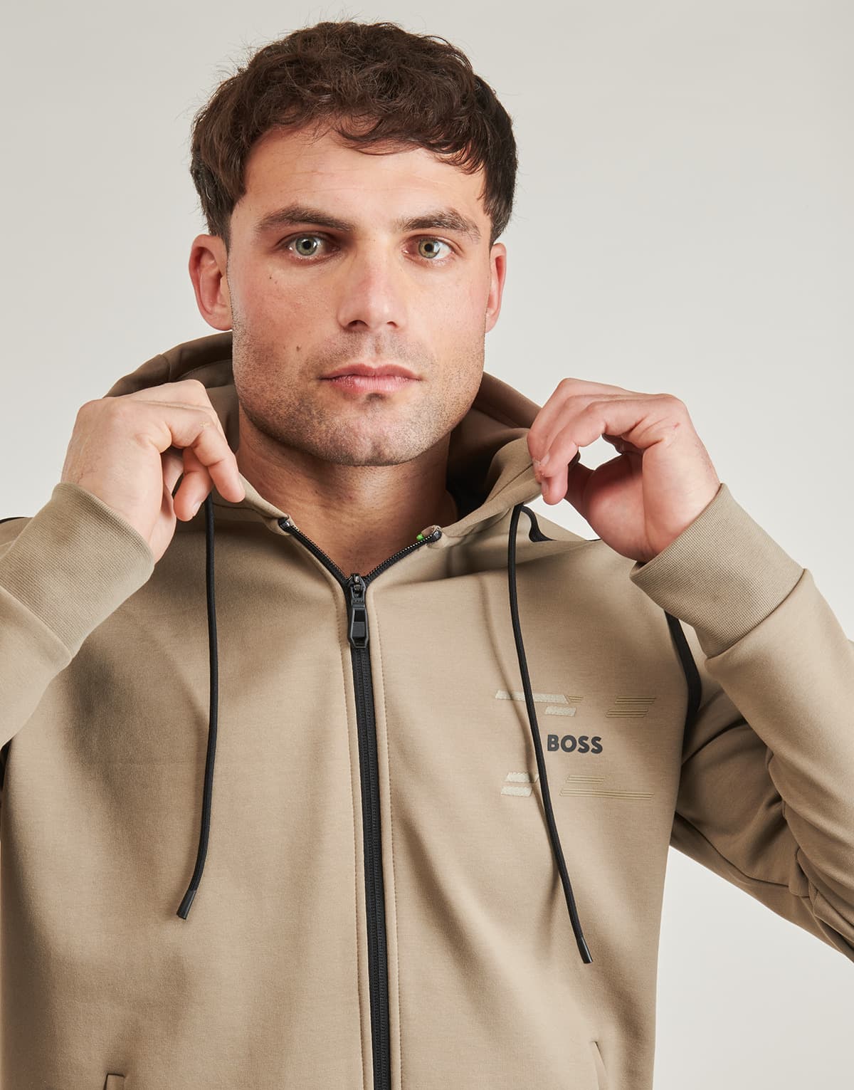 Men's Sweatshirts BOSS Beige