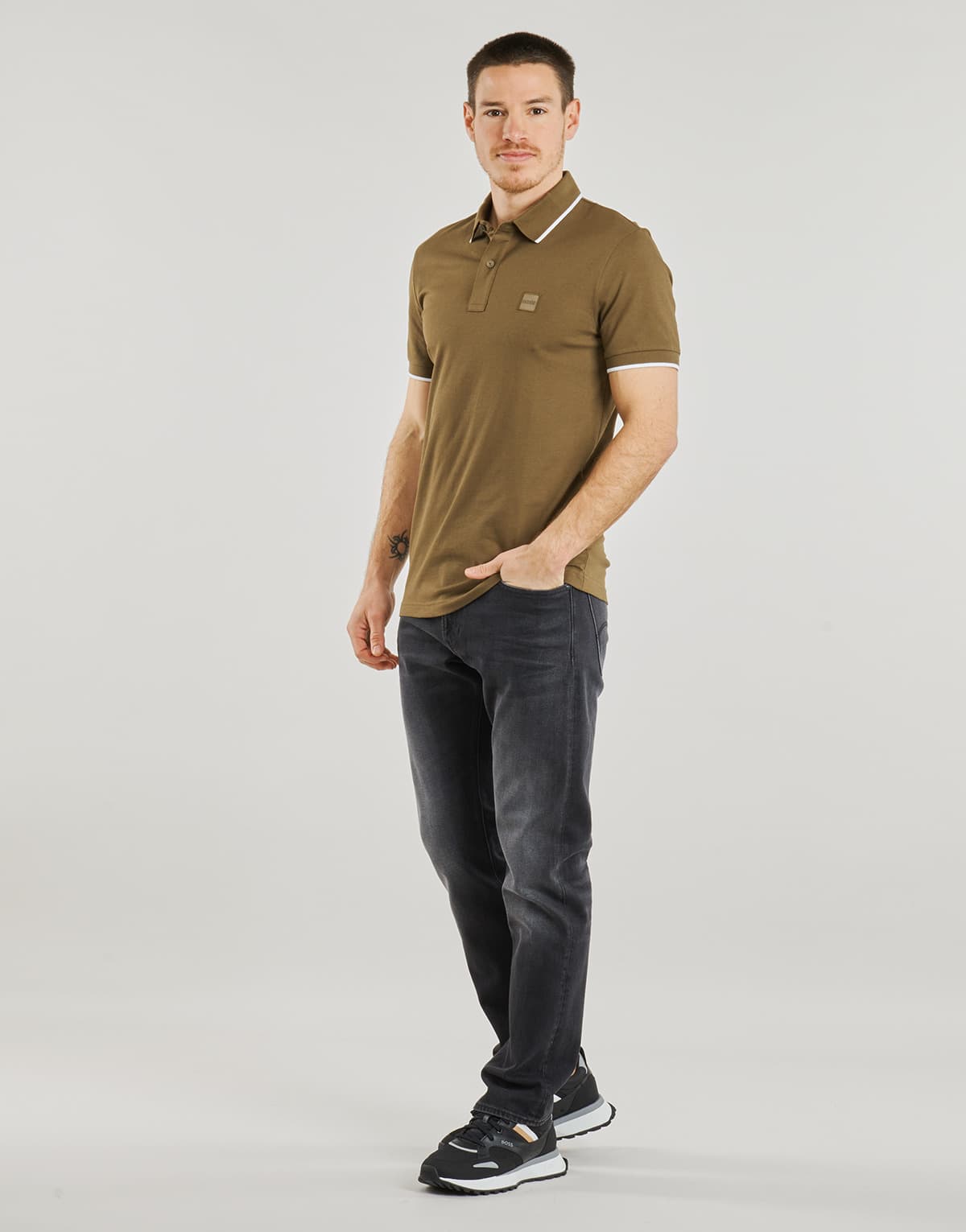 Men's Polo Shirts BOSS Khaki