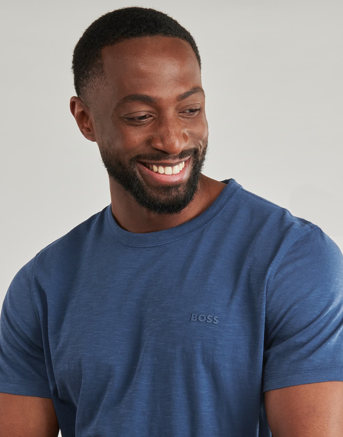 Men's T-Shirts BOSS Blue