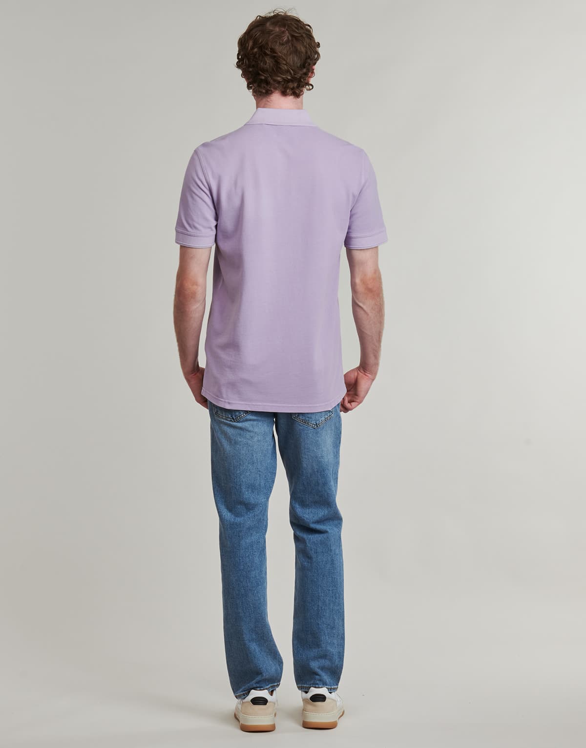 Men's Polo Shirts BOSS Purple