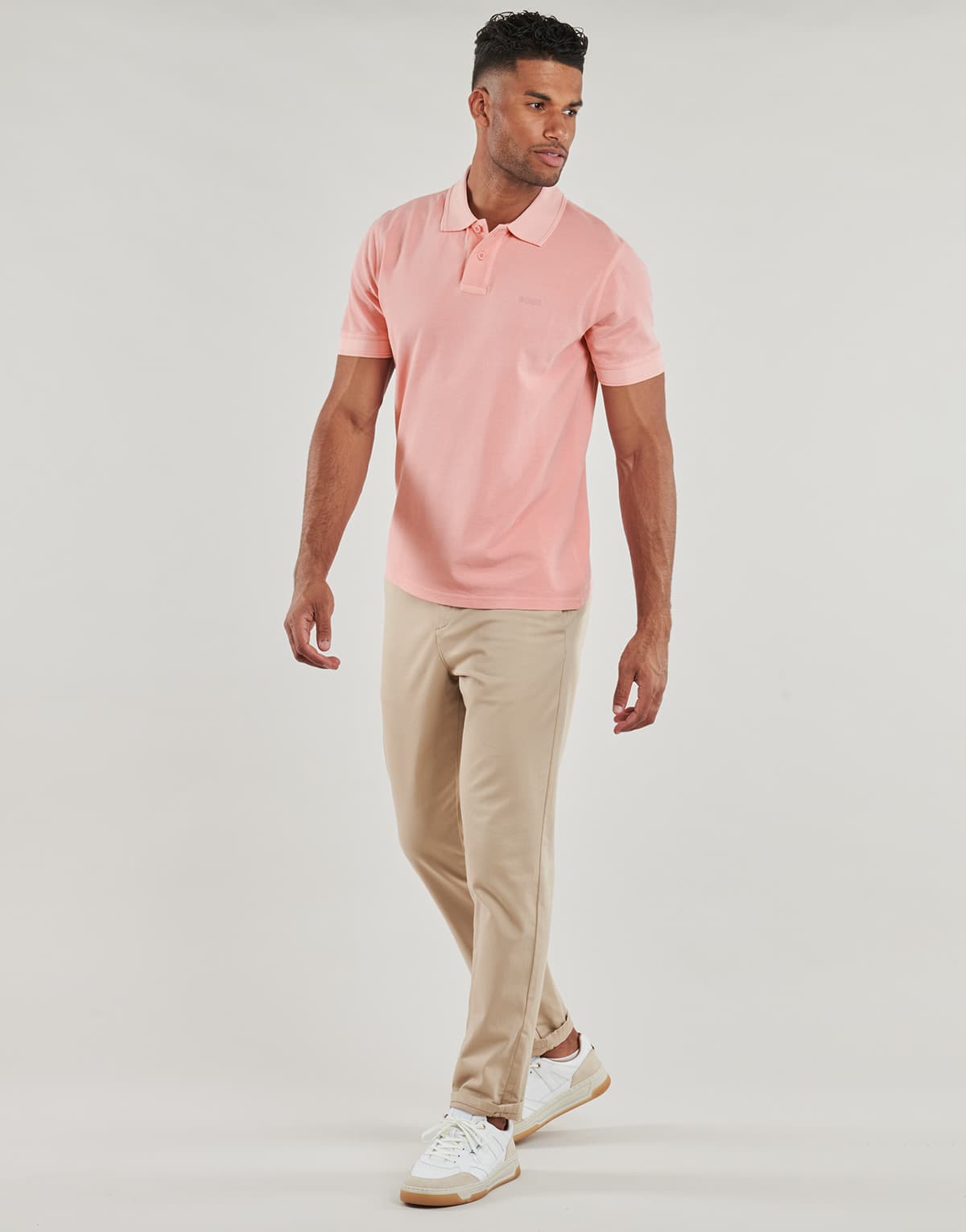 Men's Polo Shirts BOSS Pink
