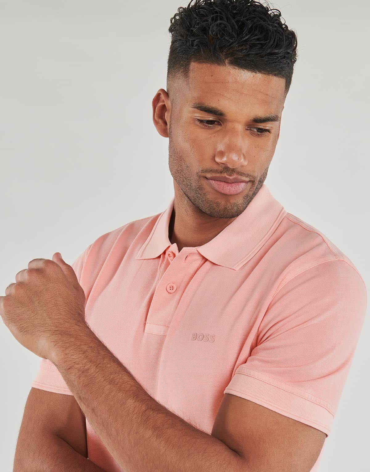 Men's Polo Shirts BOSS Pink