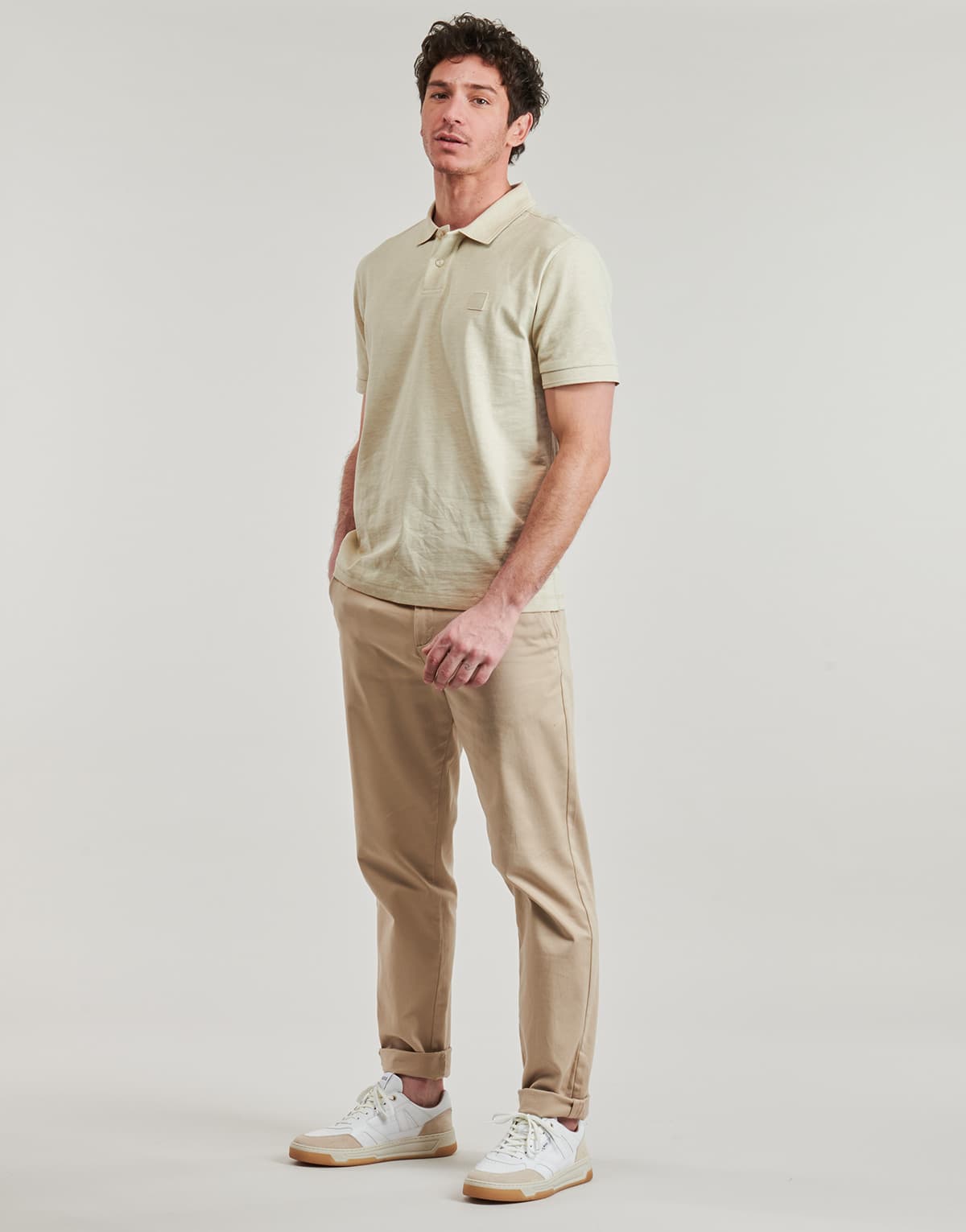 Men's Polo Shirts BOSS Beige
