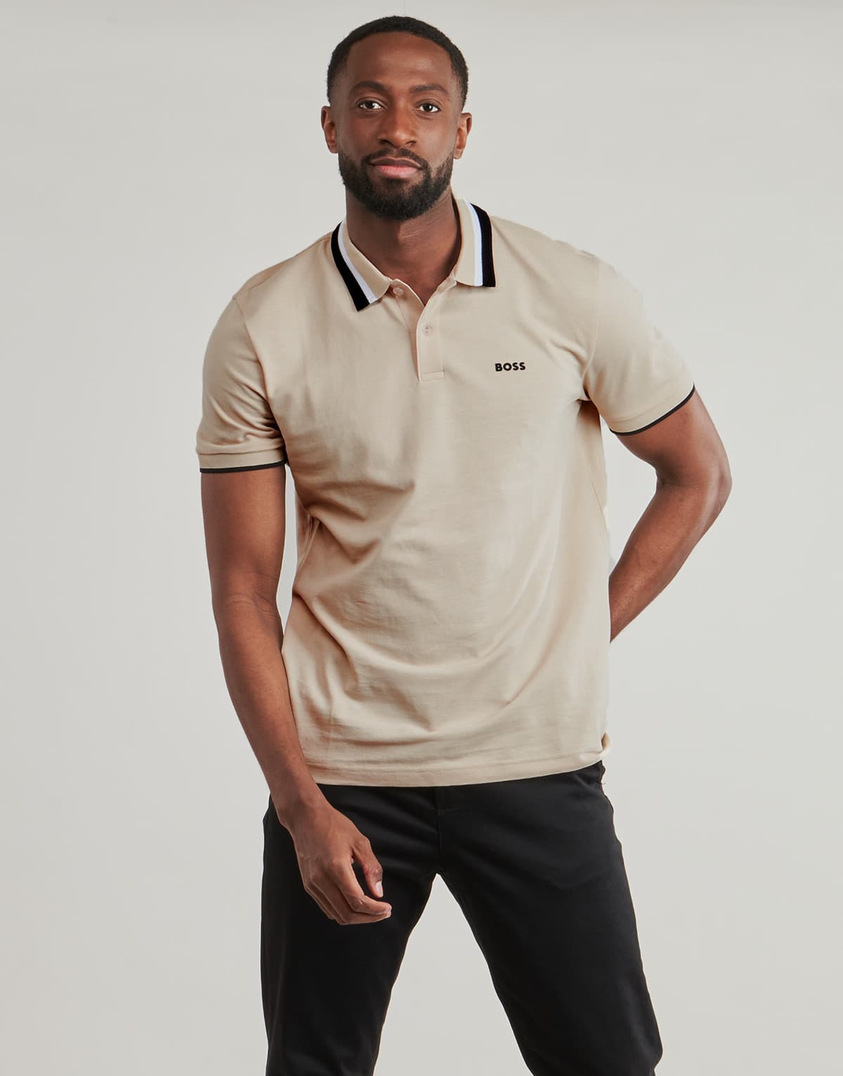 Men's Polo Shirts BOSS Beige