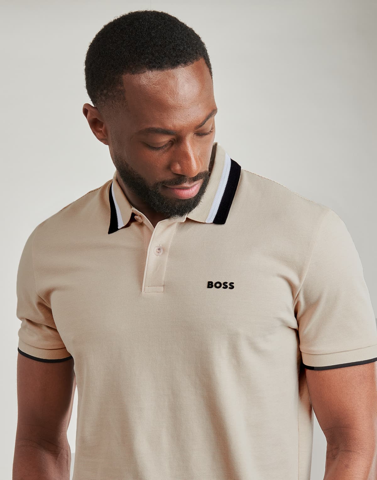 Men's Polo Shirts BOSS Beige