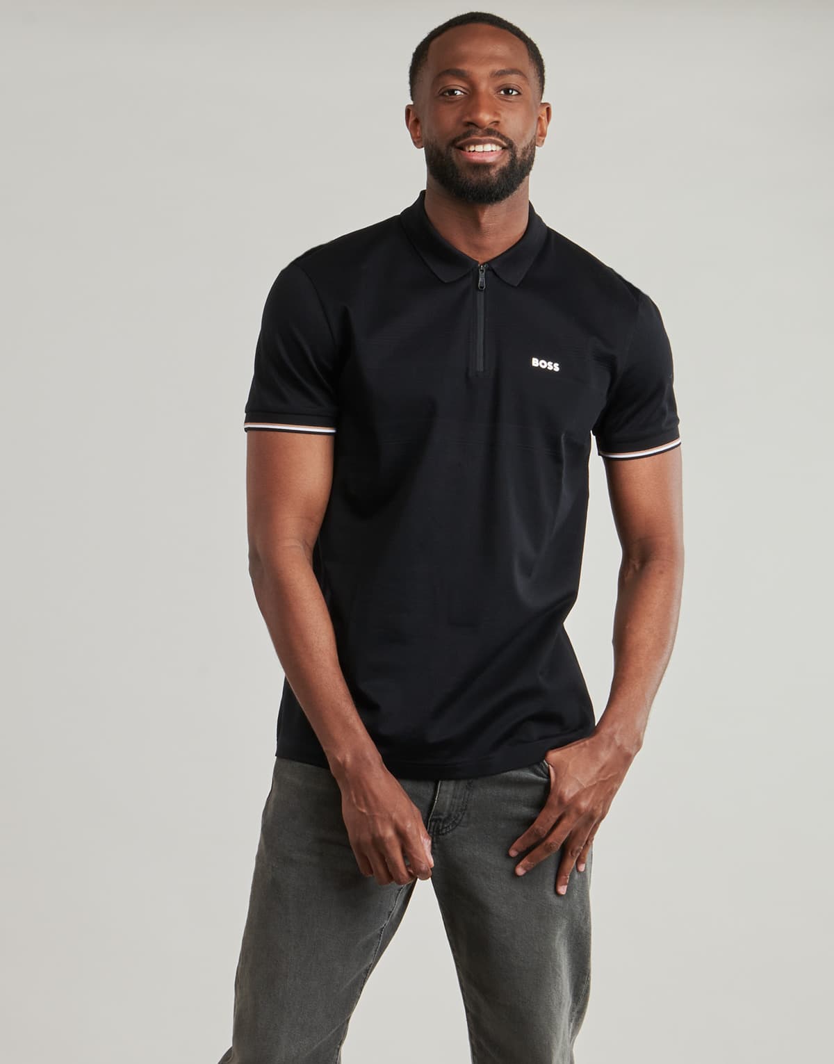 Men's Polo Shirts BOSS Black