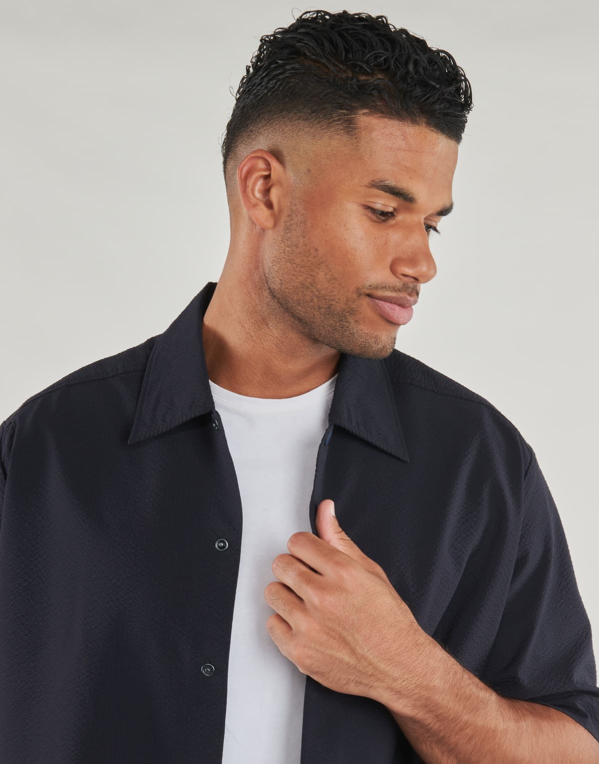 Men's Shirts BOSS Blue