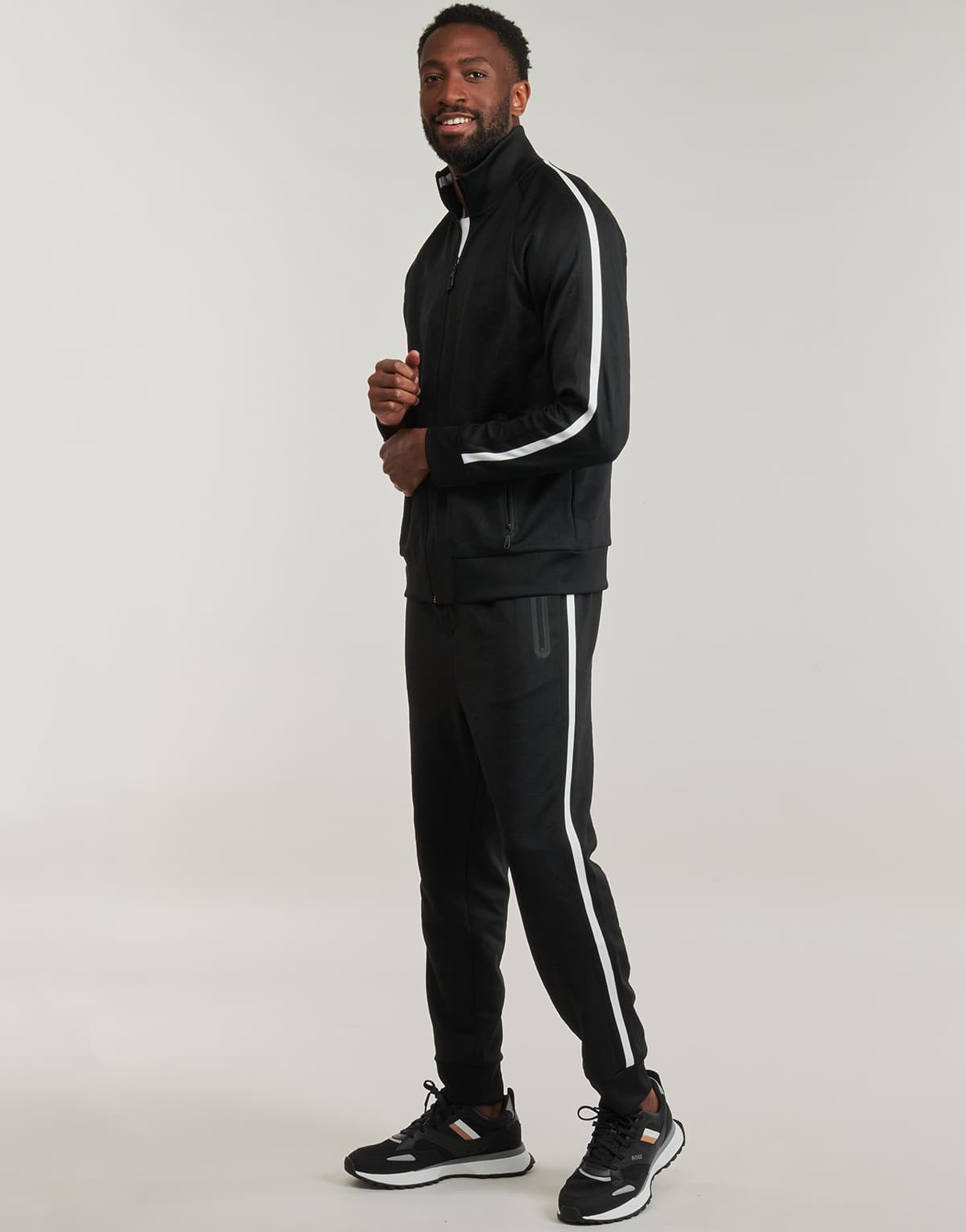 Men's Cardigans BOSS Black