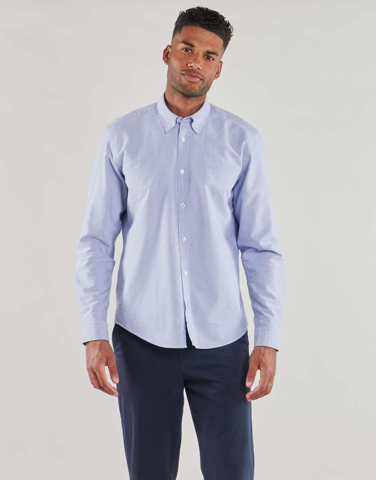 Men's Shirts BOSS Blue