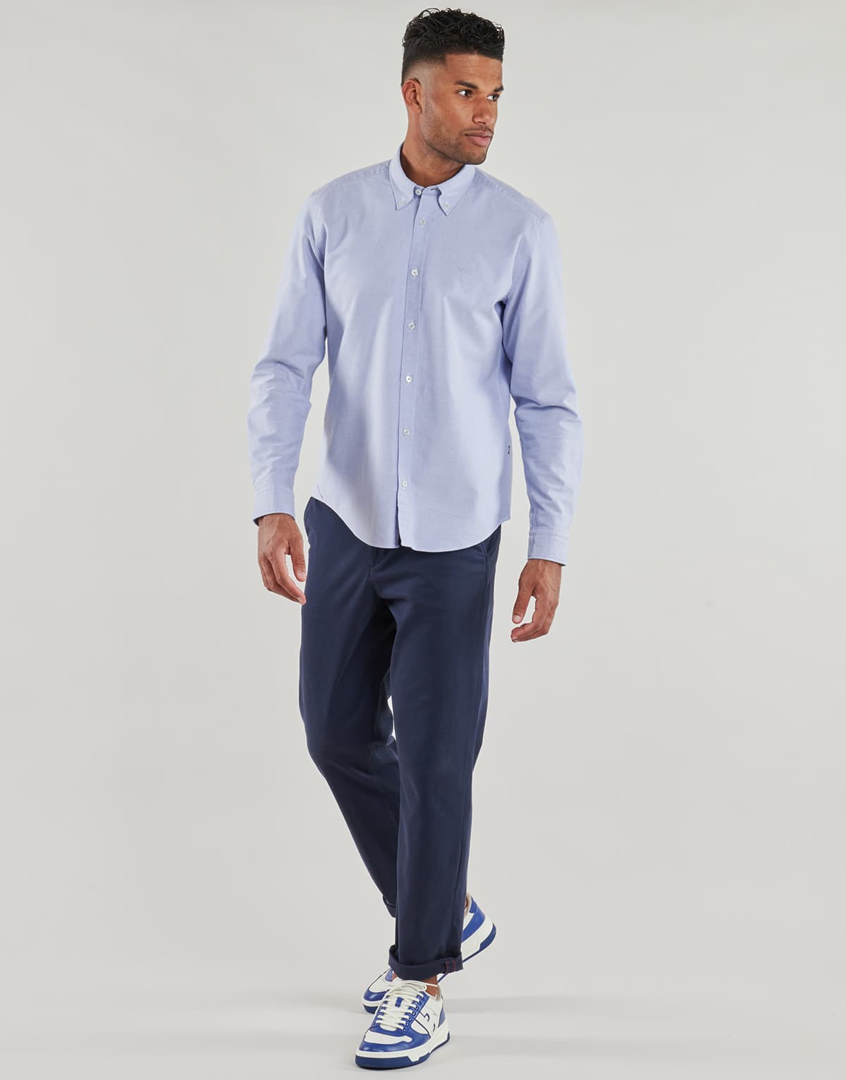 Men's Shirts BOSS Blue