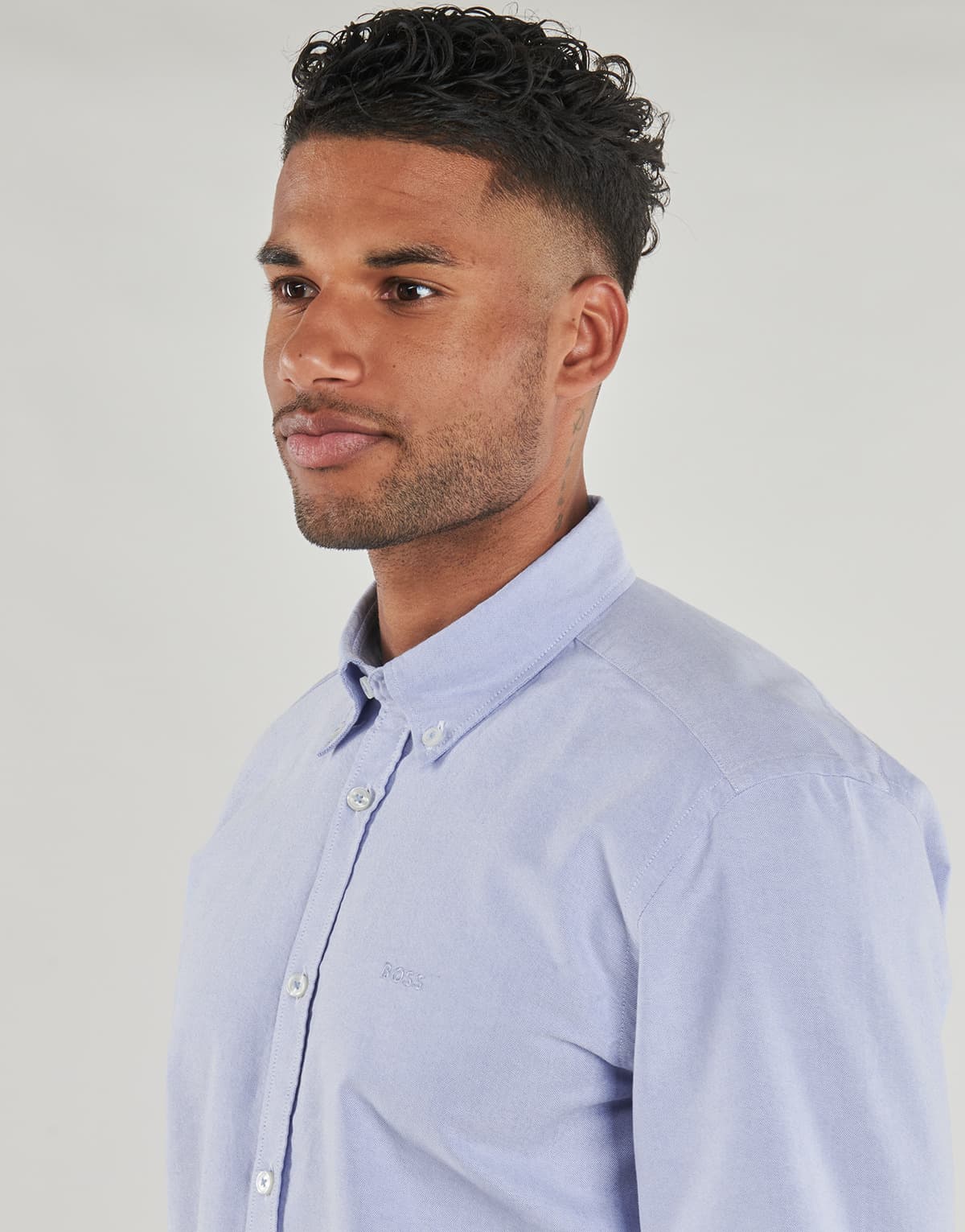 Men's Shirts BOSS Blue