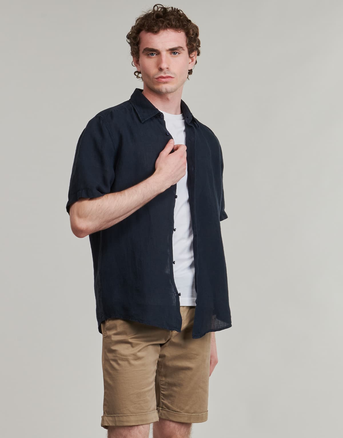 Men's Shirts BOSS Blue