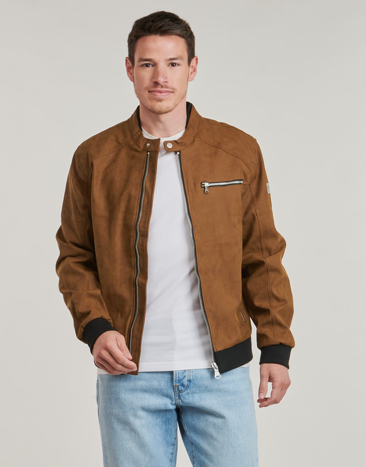 Men's Jackets Kaporal Brown