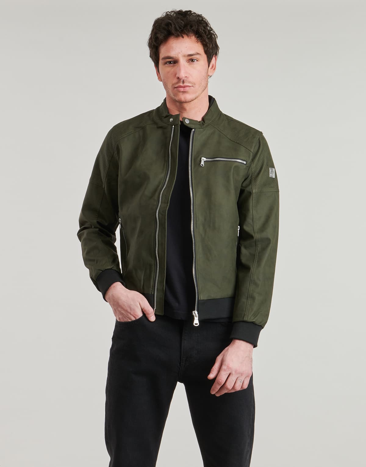 Men's Jackets Kaporal Khaki