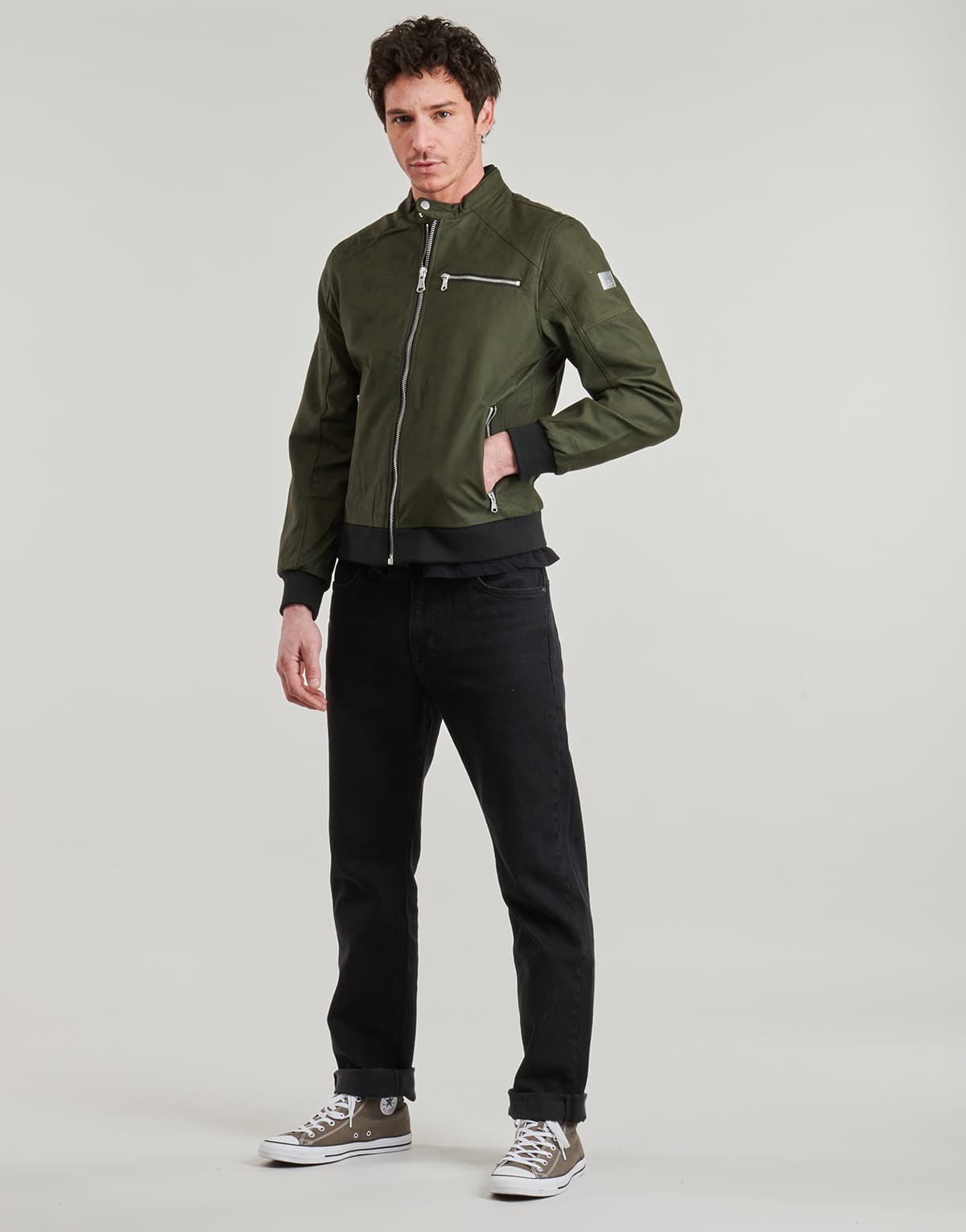 Men's Jackets Kaporal Khaki