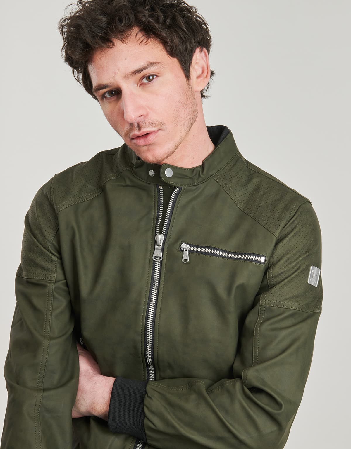 Men's Jackets Kaporal Khaki