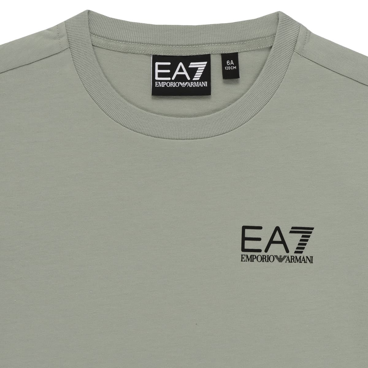 Boys' T-Shirts EA7 Khaki