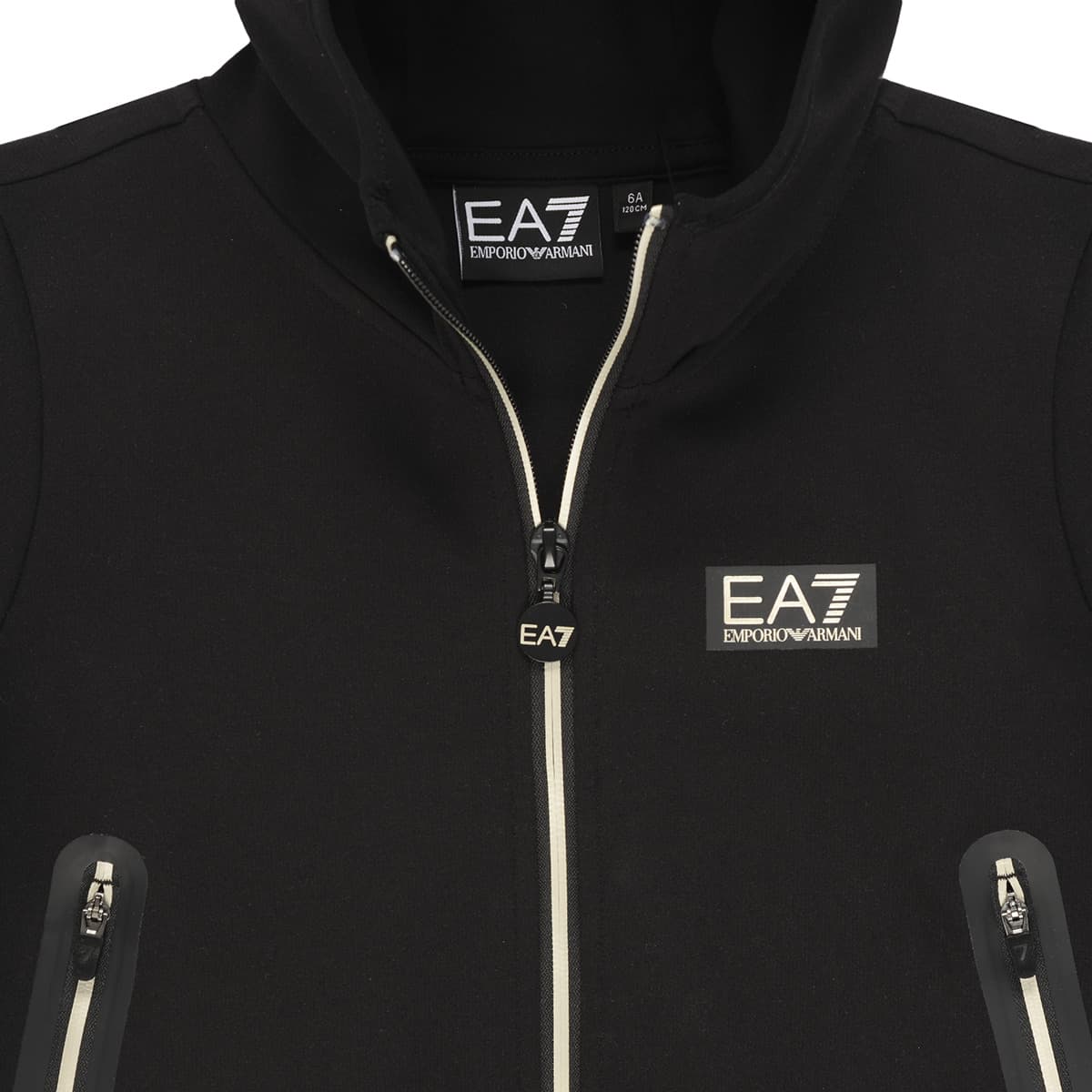 Boys' Knit Cardigans EA7 Black