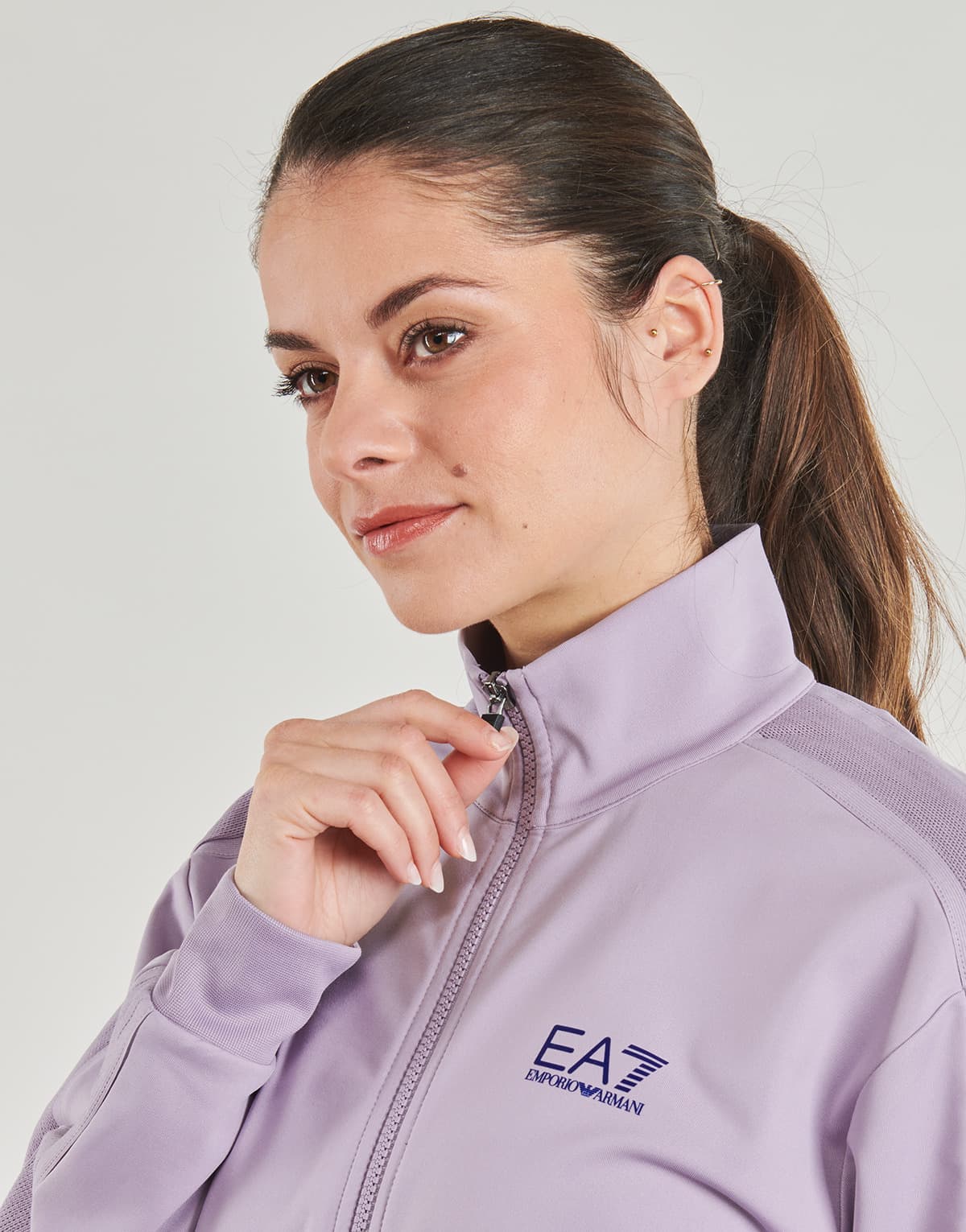 Women's Tracksuits EA7 Purple