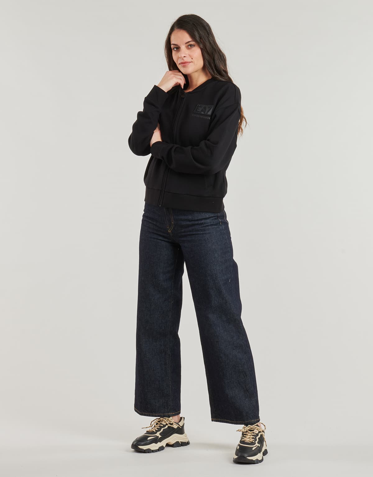 Women's Jackets EA7 Black