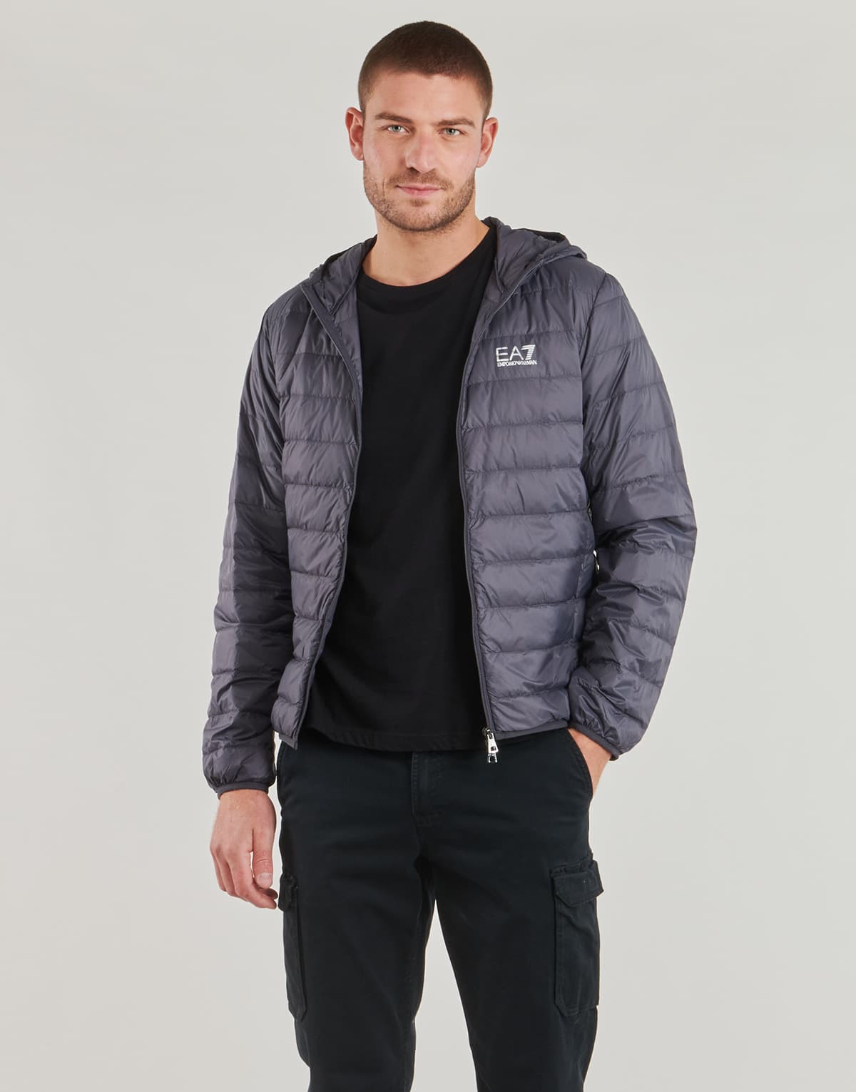 Men's Jackets EA7 Gray