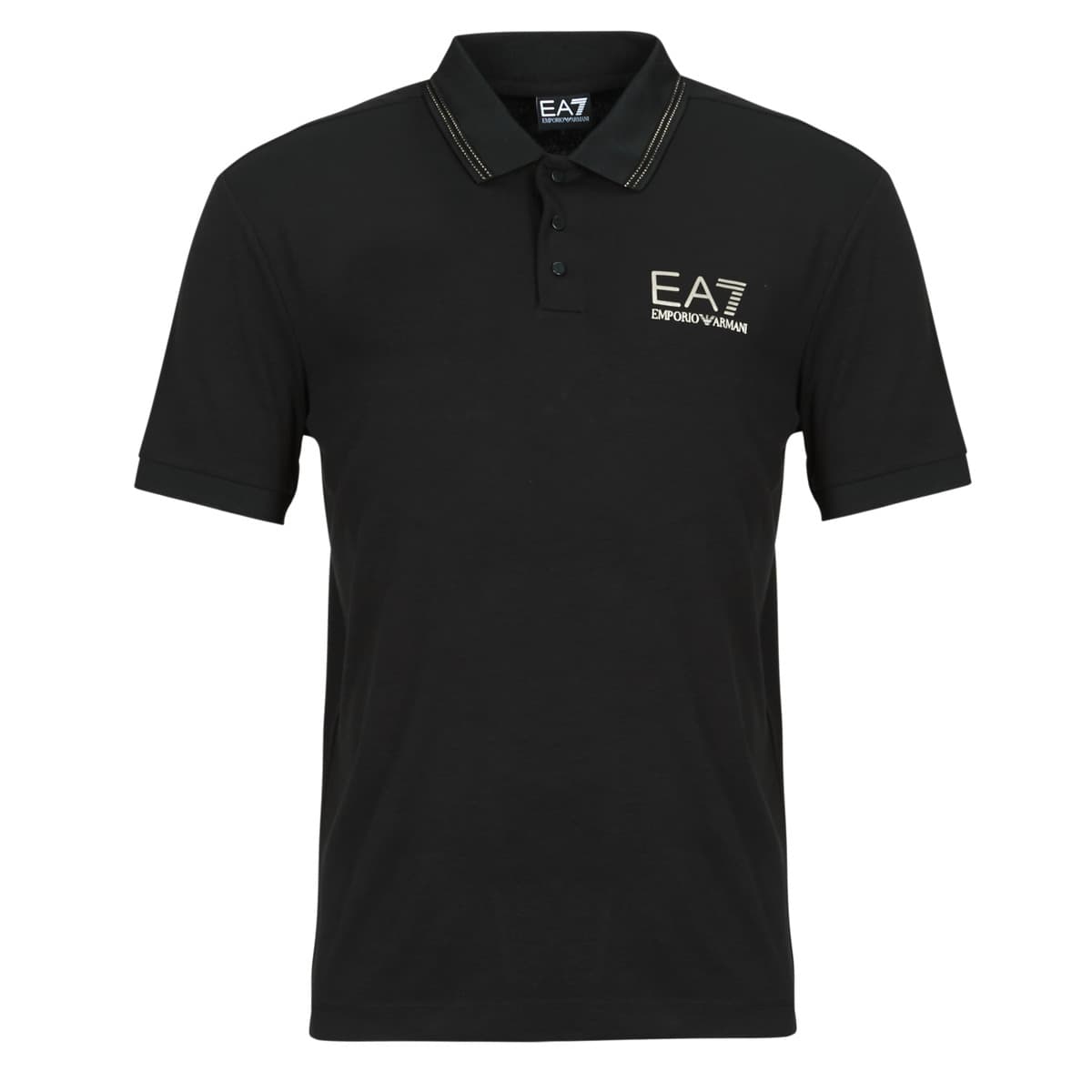 Men's Polo Shirts EA7 Black