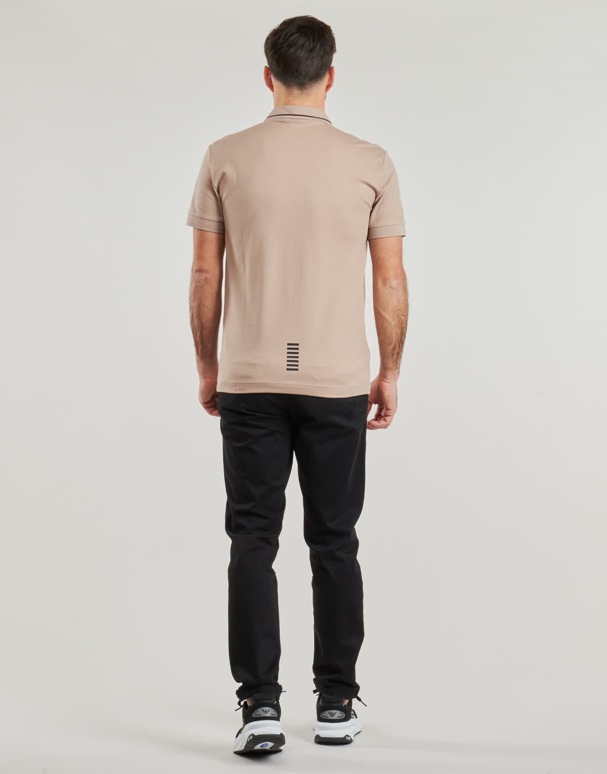 Men's Polo Shirts EA7 Beige