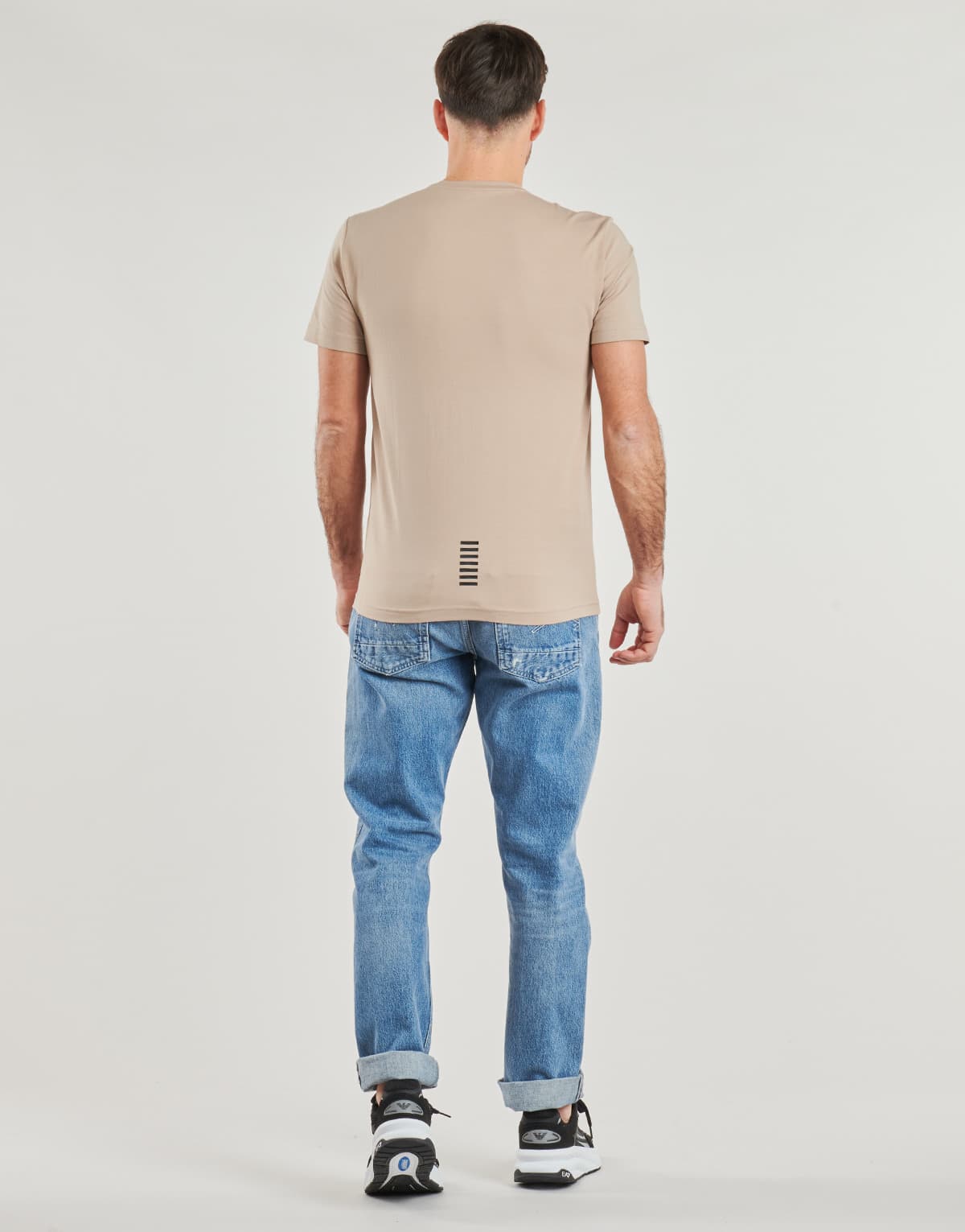 Men's T-Shirts EA7 Beige