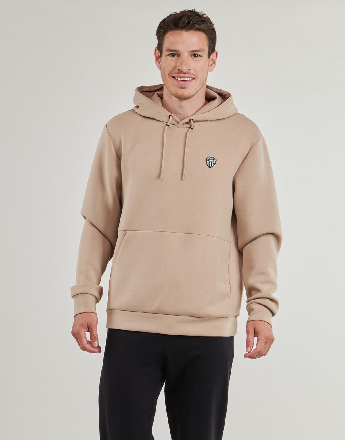 Men's Sweatshirts EA7 Beige