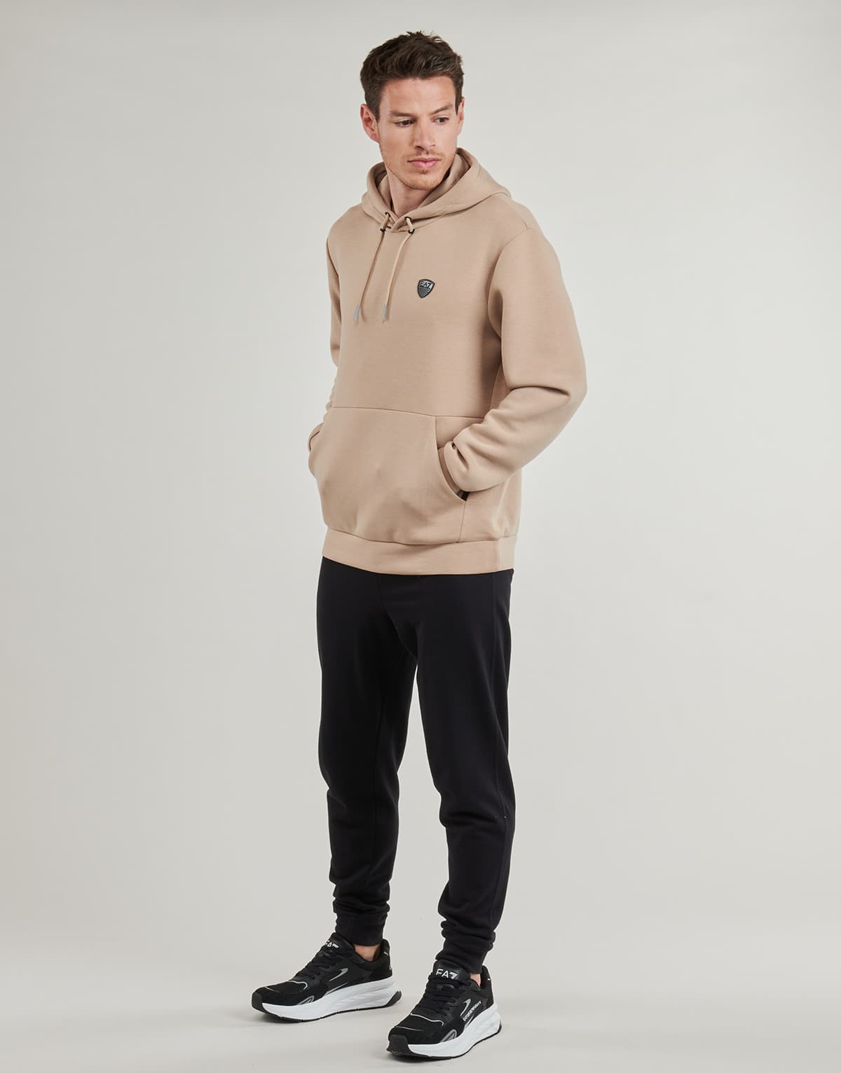 Men's Sweatshirts EA7 Beige