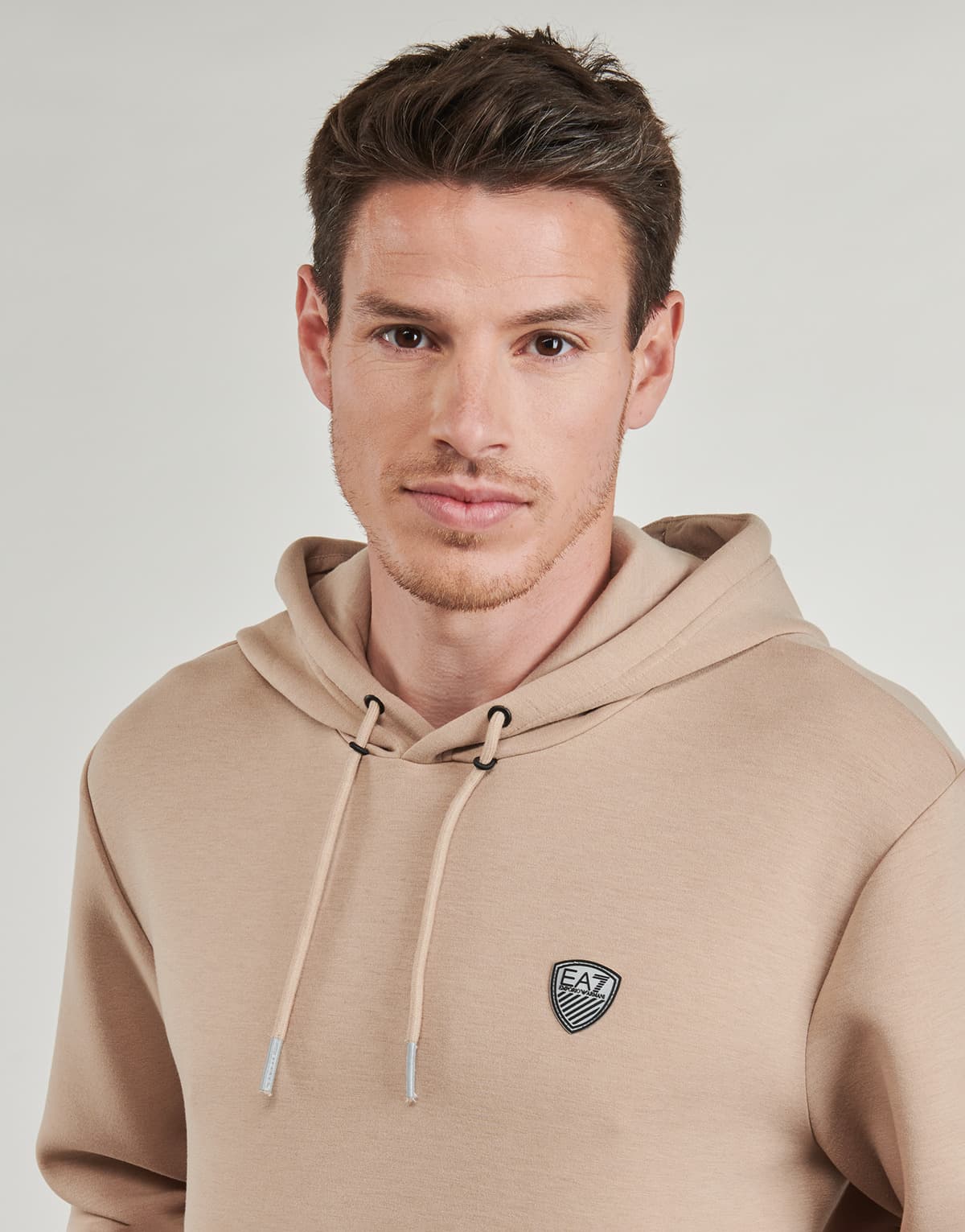 Men's Sweatshirts EA7 Beige