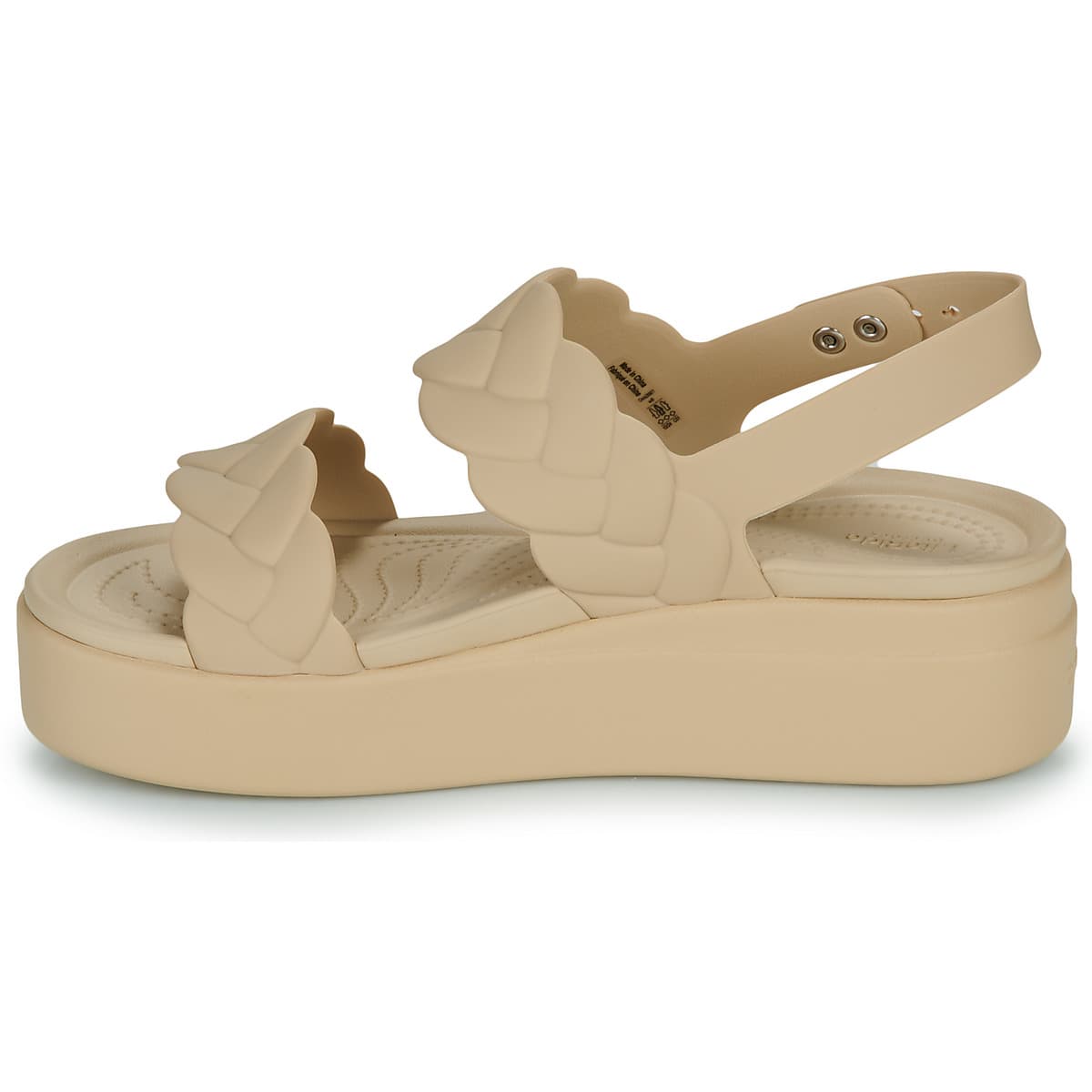 Women's Platforms Crocs Beige