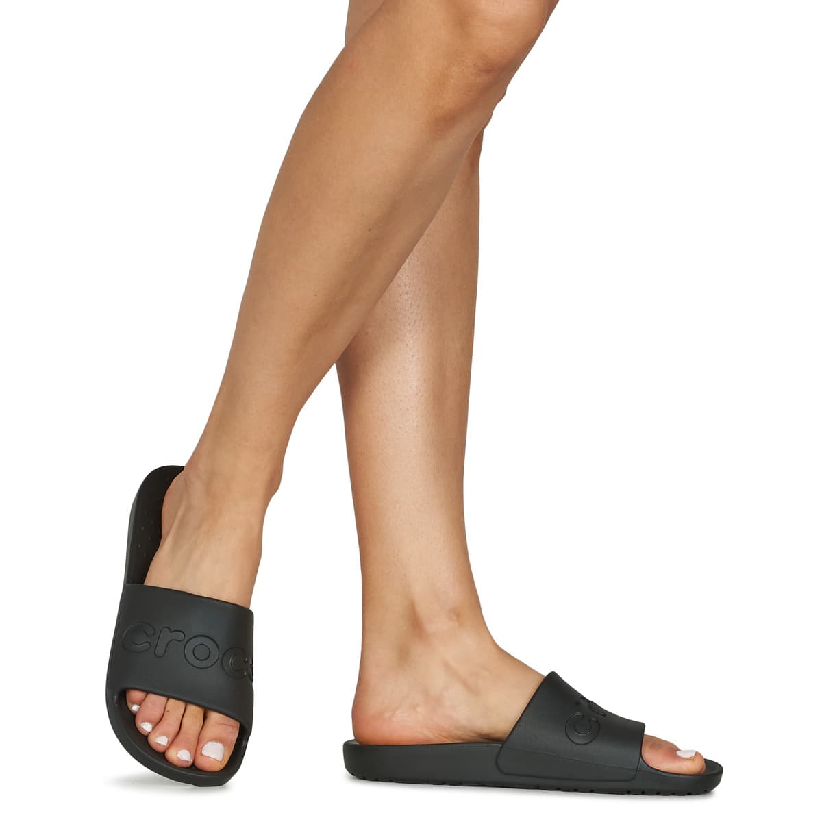 Women's Flip Flops Crocs Black