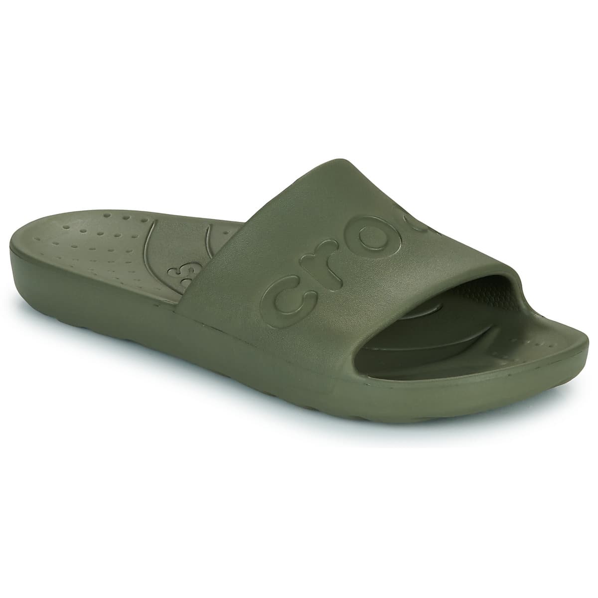 Women's Flip Flops Crocs Khaki