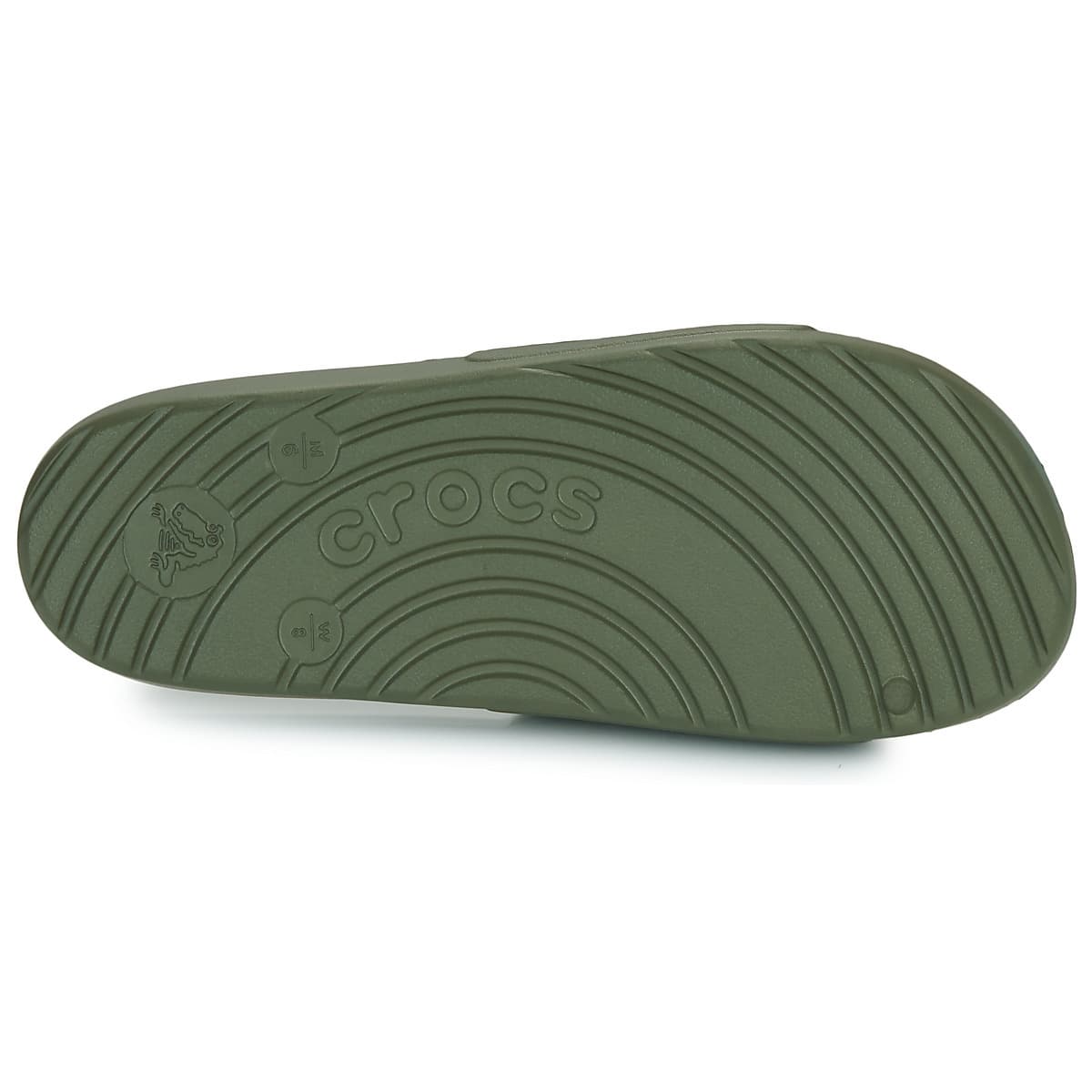 Men's Flip Flops Crocs Khaki