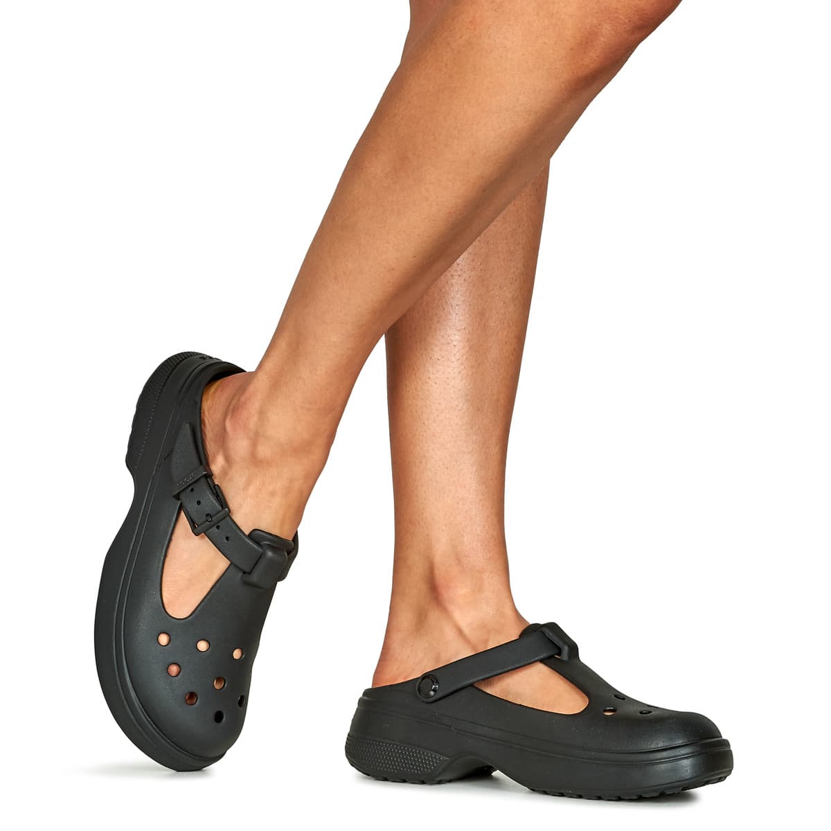 Γυναικείο Σαμπό Classic Mary Jane Clog Ανατομικό Χρώματος Μαύρο 210581-001