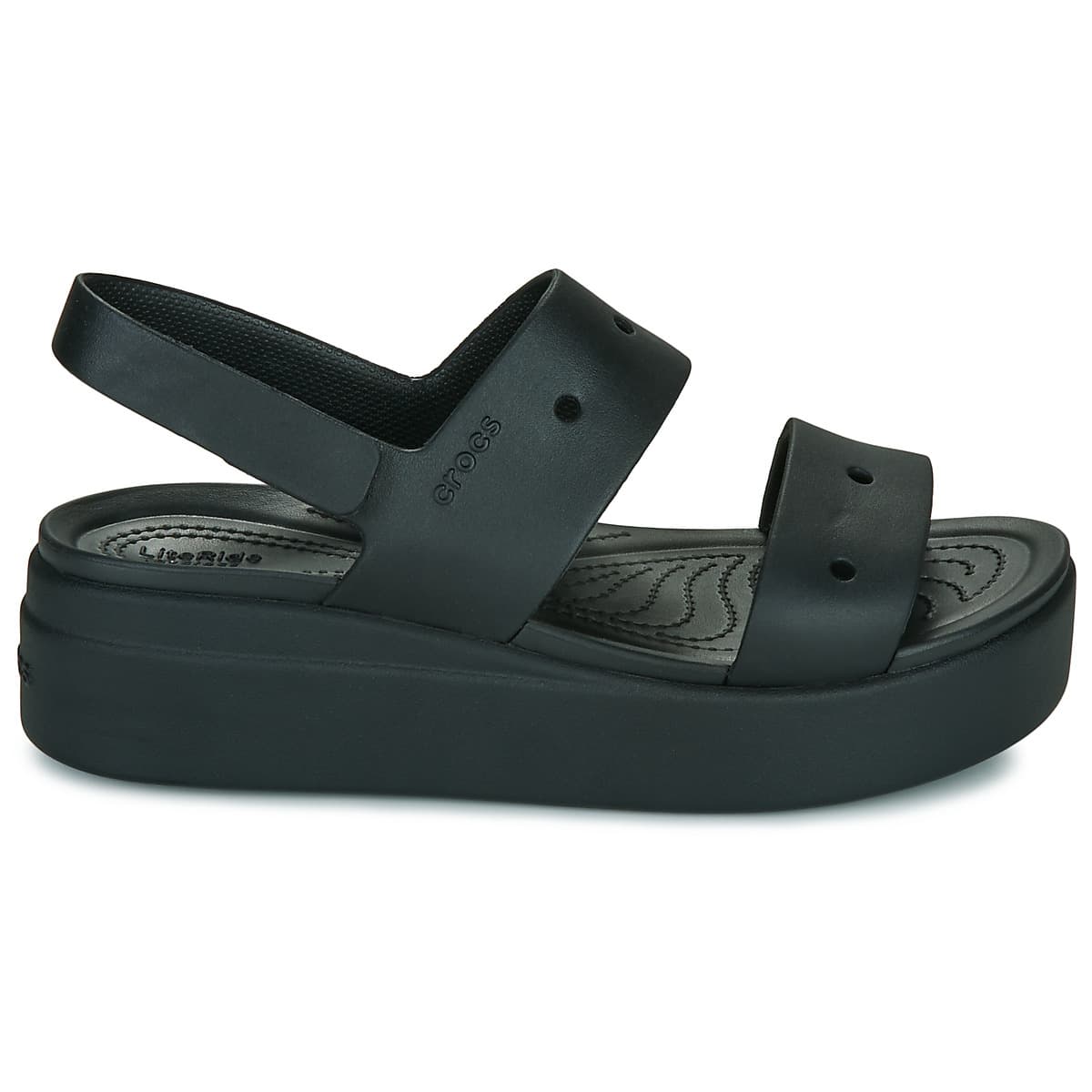 Women's Platforms Crocs Black