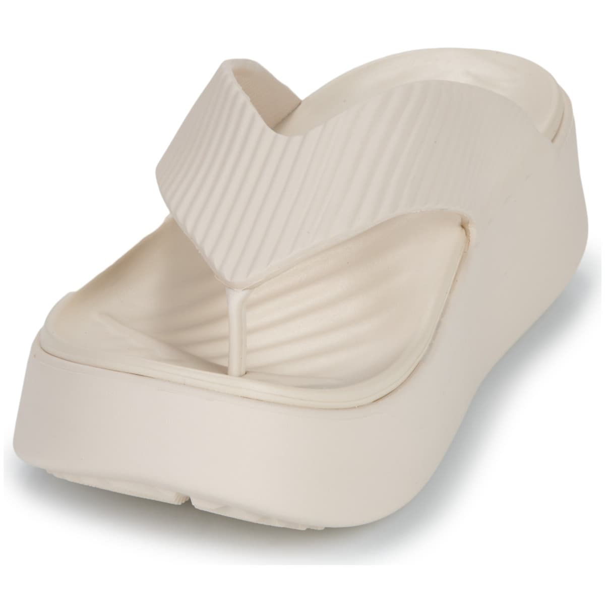 Women's Flip Flops Crocs Beige