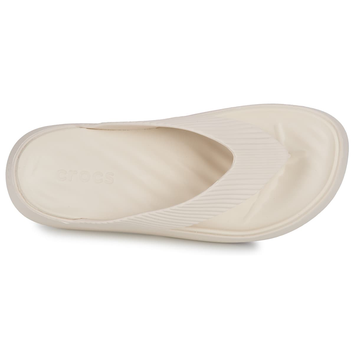 Women's Flip Flops Crocs Beige