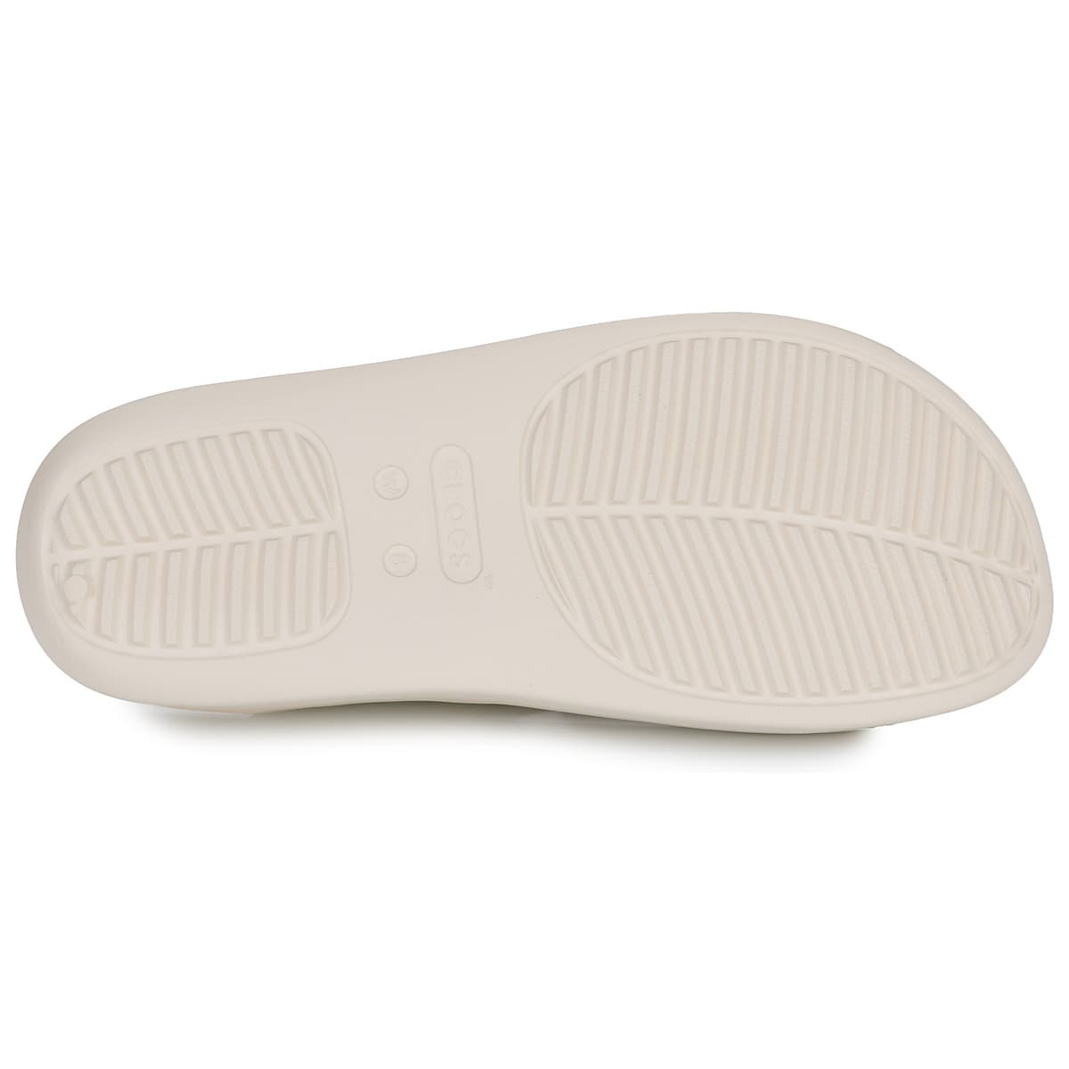 Women's Flip Flops Crocs Beige