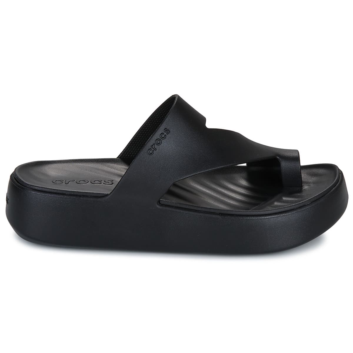 Women's Flip Flops Crocs Black