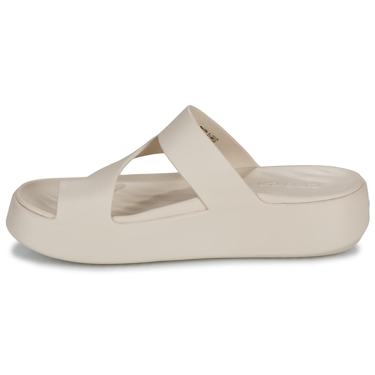 Women's Flip Flops Crocs Beige